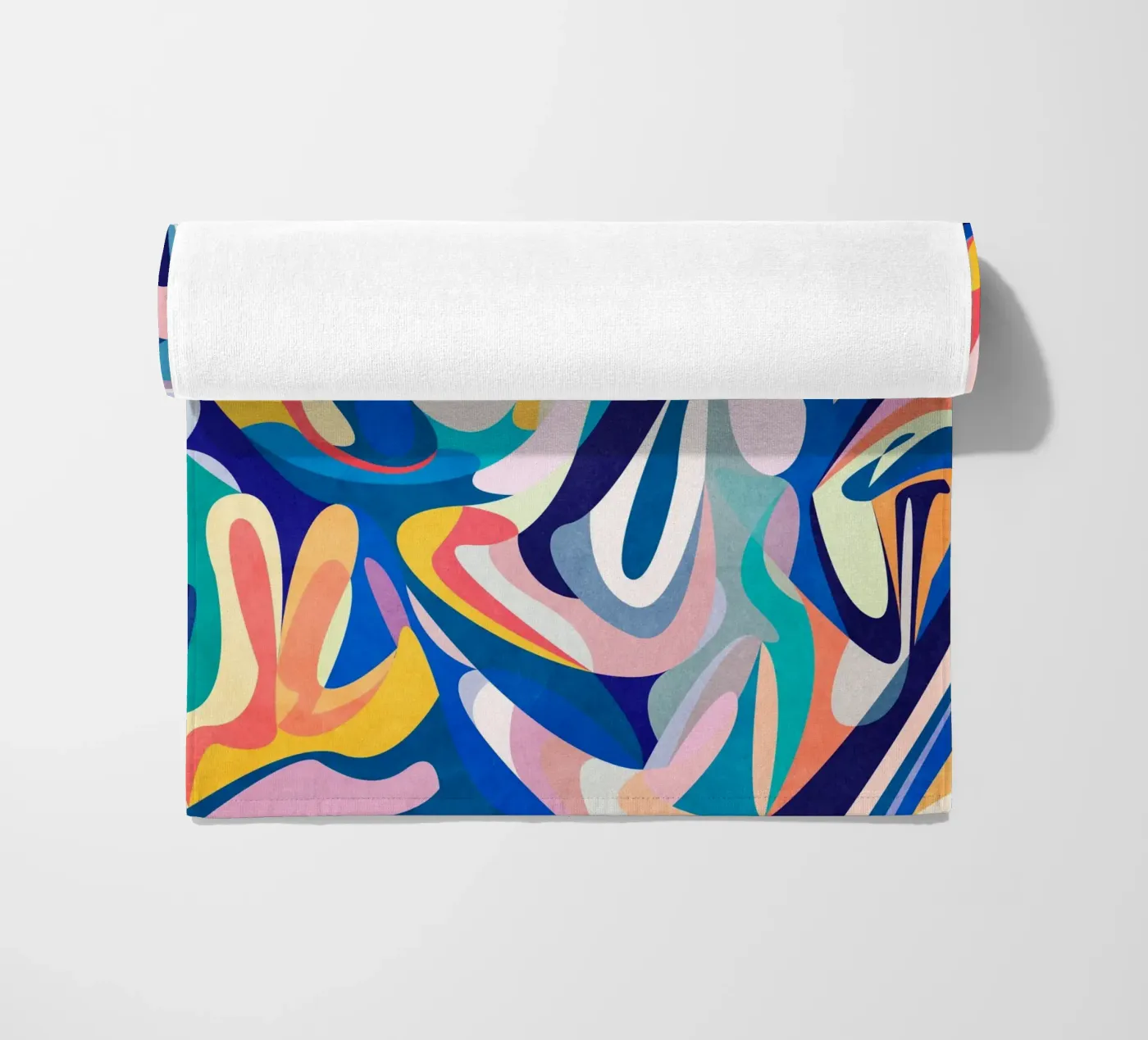 Blu e vero telo mare da Abstract Joy