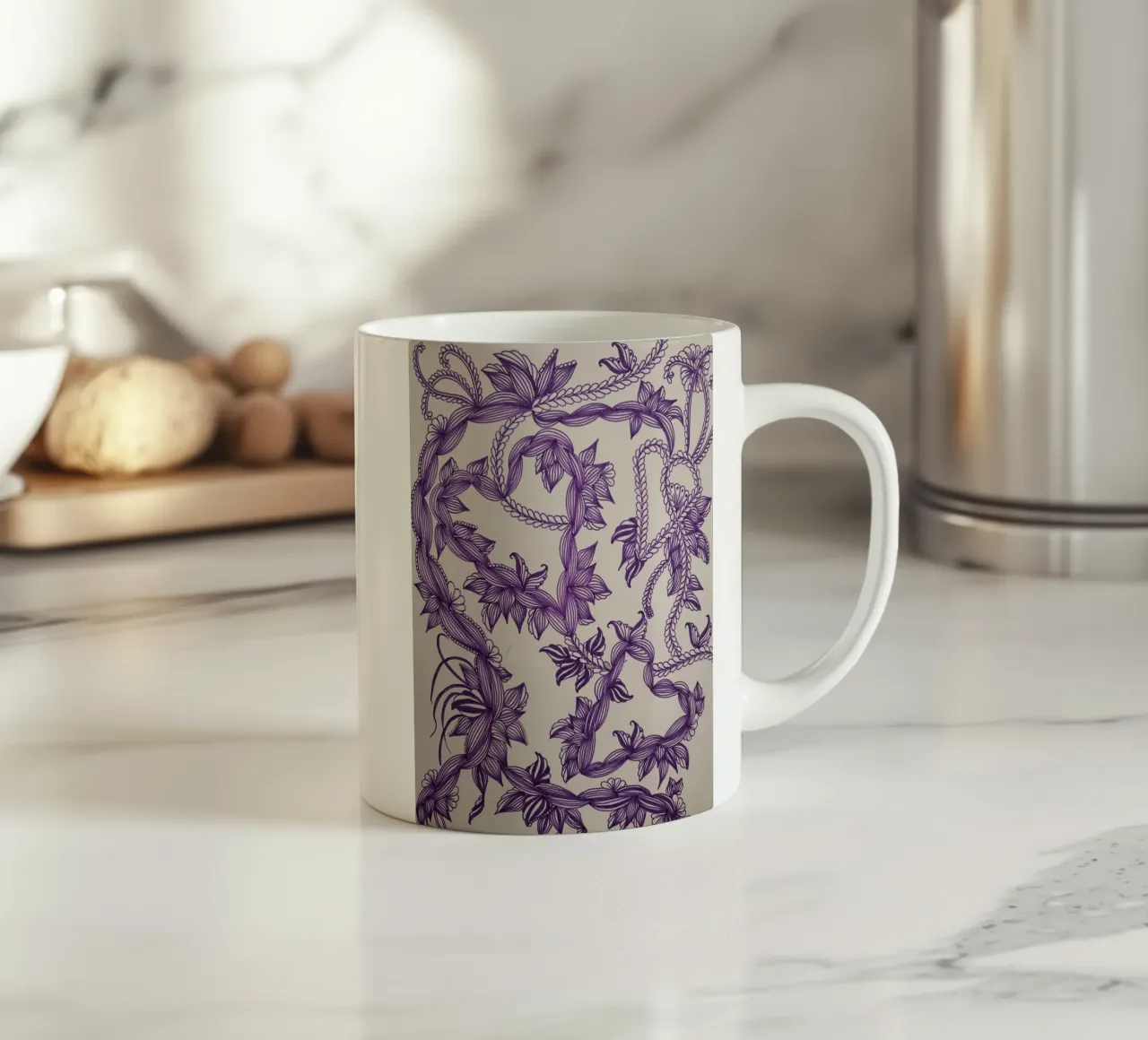 POURPRE AMORE tazza in ceramica da L'Atelier des merveilles