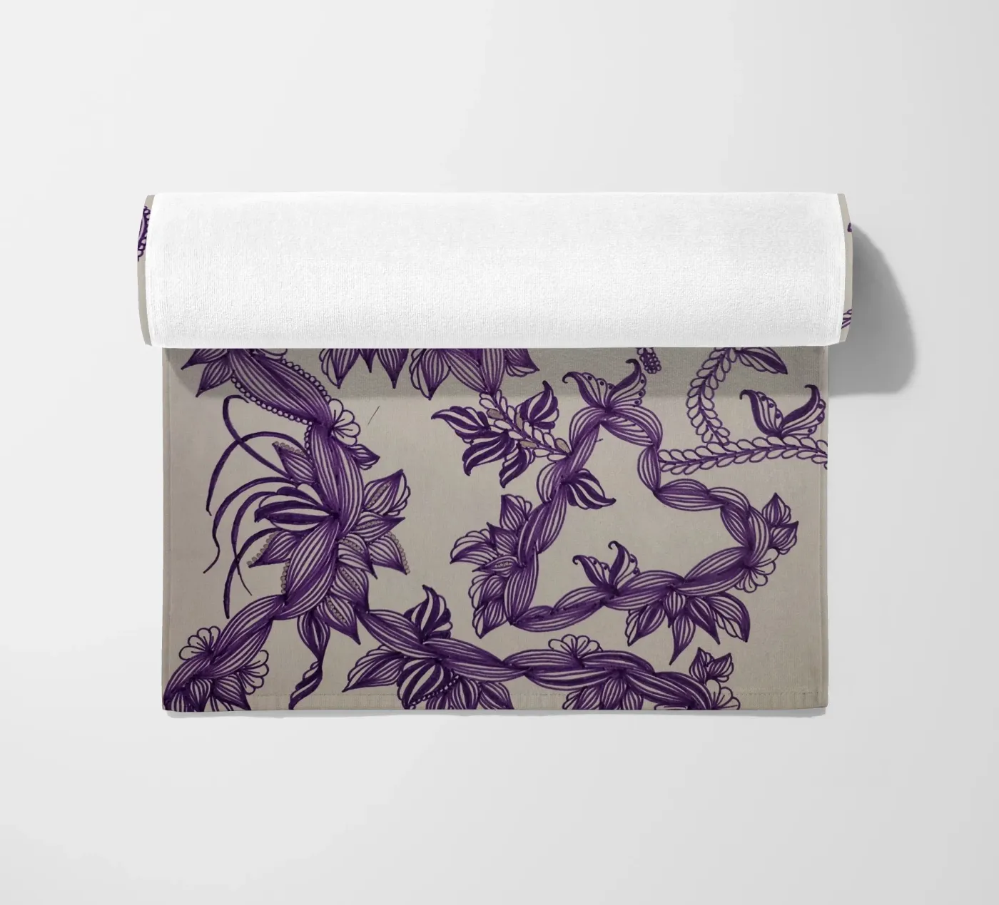 LOVE POURPRE telo mare da L'Atelier des merveilles