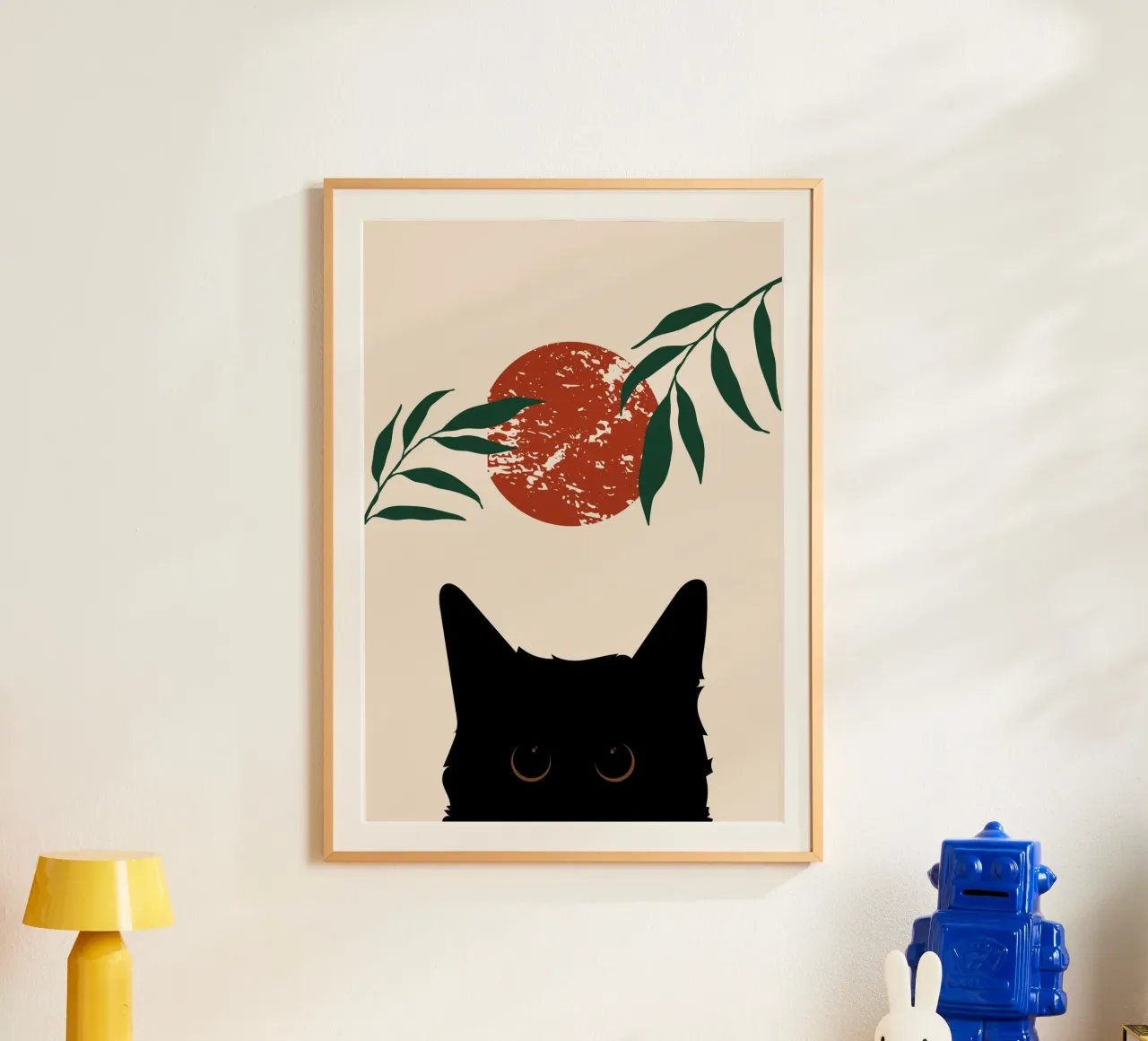 Cat peeking poster da LisaArtes