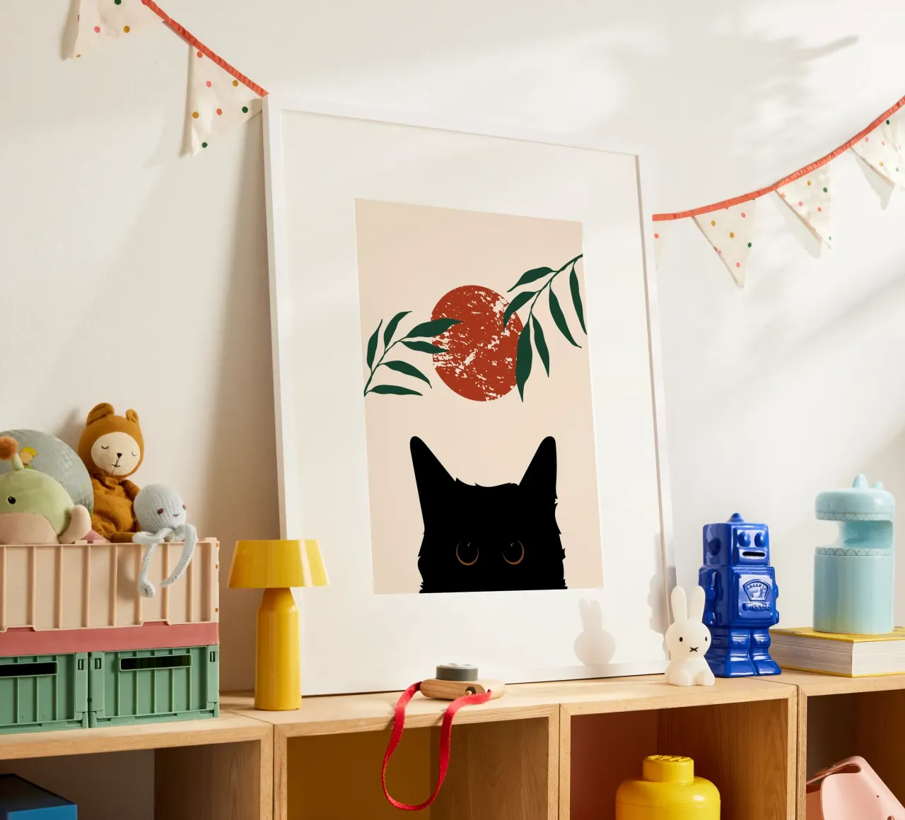 Cat peeking poster da LisaArtes