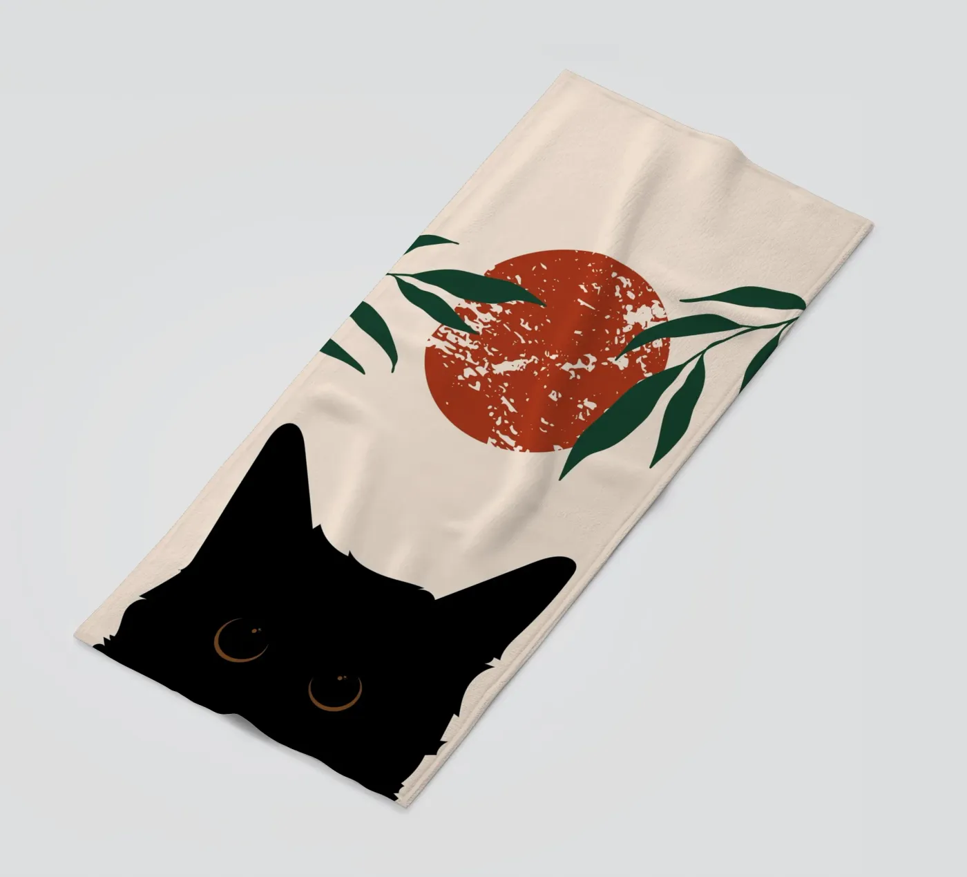 Cat peeking telo mare da LisaArtes