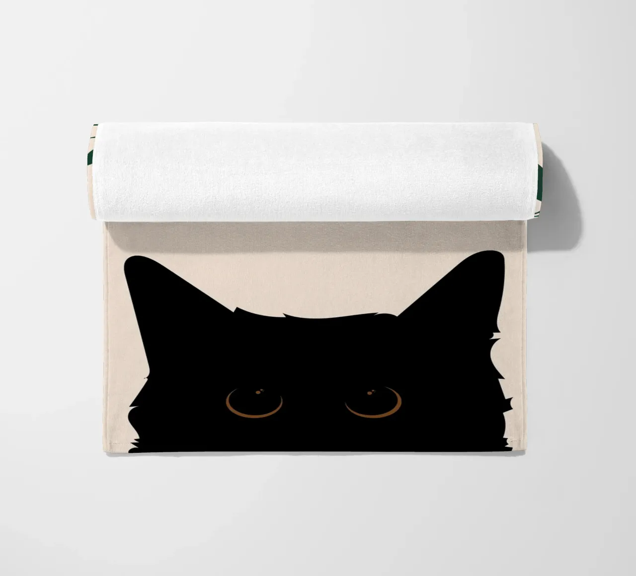 Cat peeking telo mare da LisaArtes