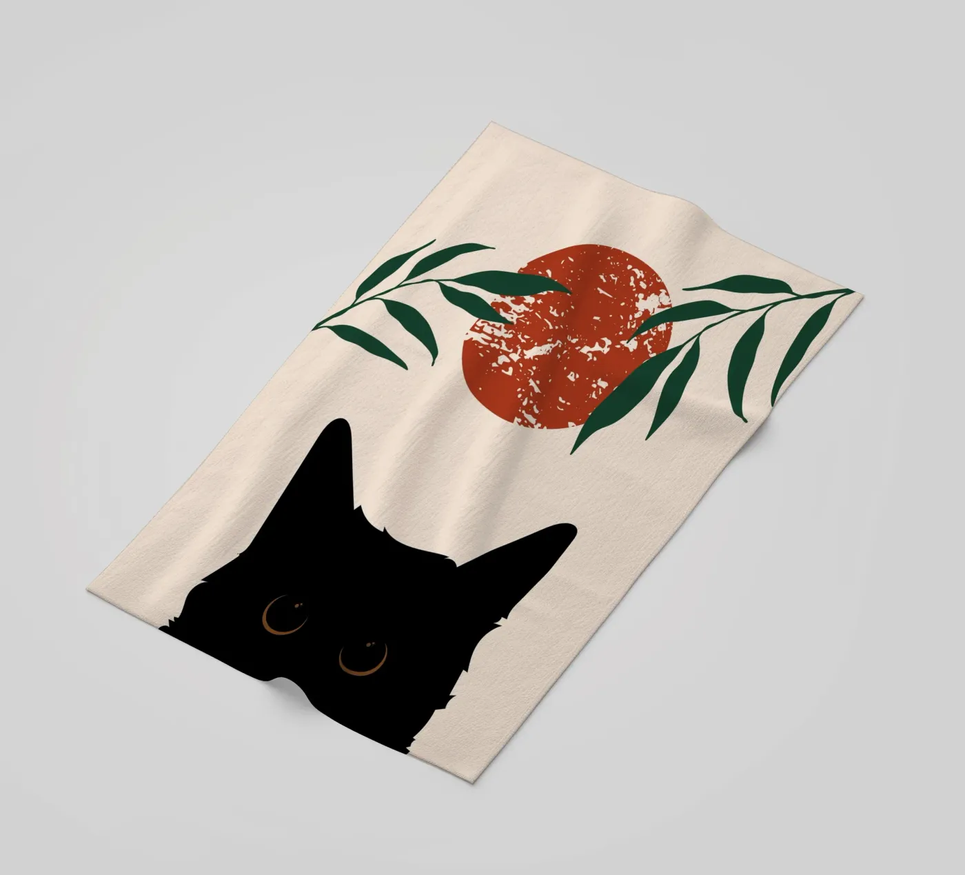 Cat peeking telo mare da LisaArtes