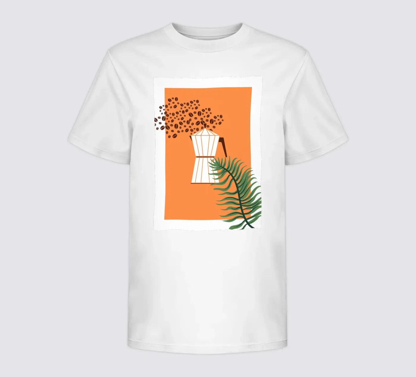 Geometric coffee maker t-shirt bambini da LisaArtes