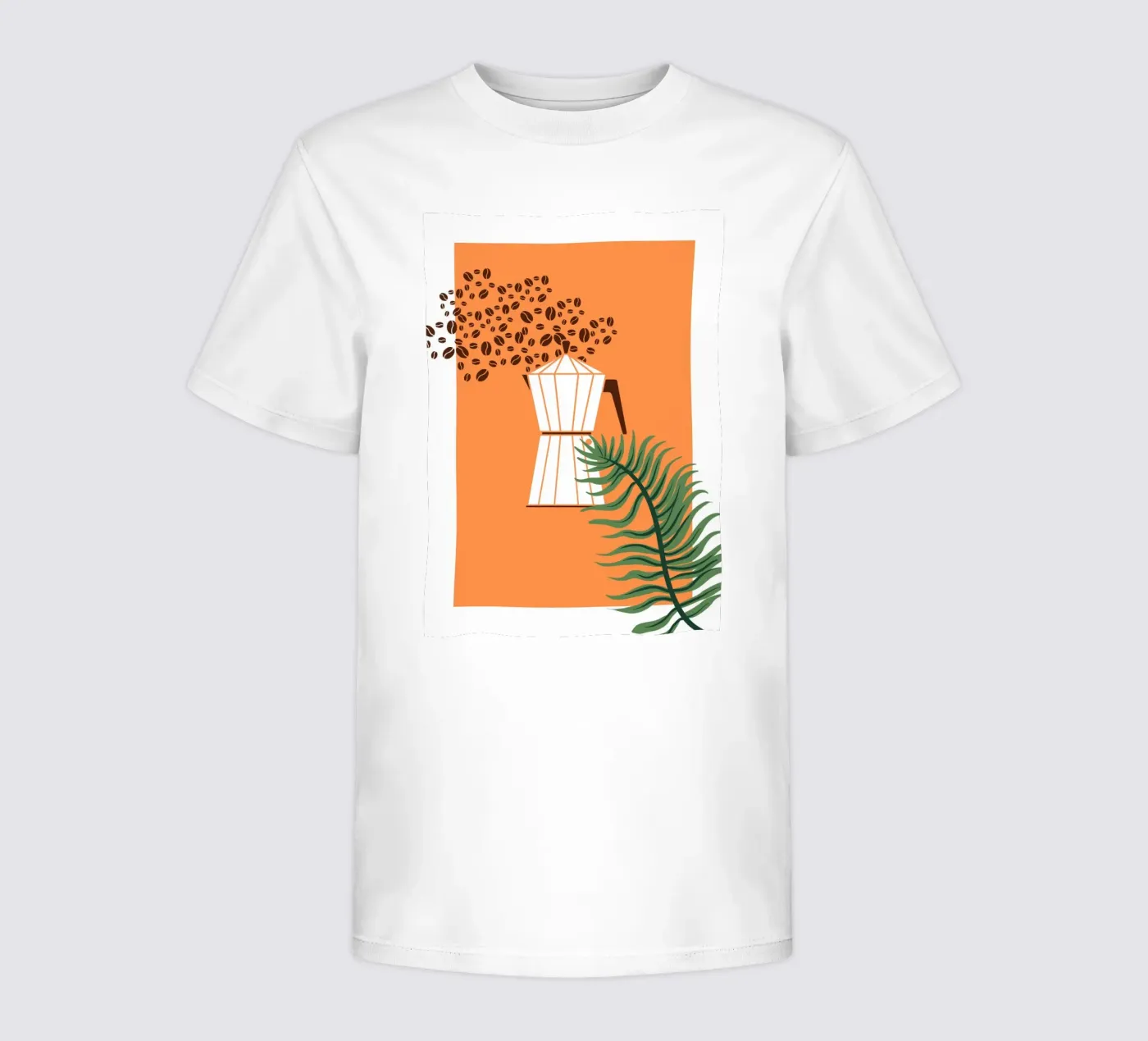 Geometric coffee maker t-shirt bambini da LisaArtes