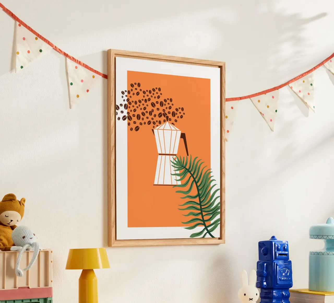 Geometric coffee maker acrylic glass by LisaArtes