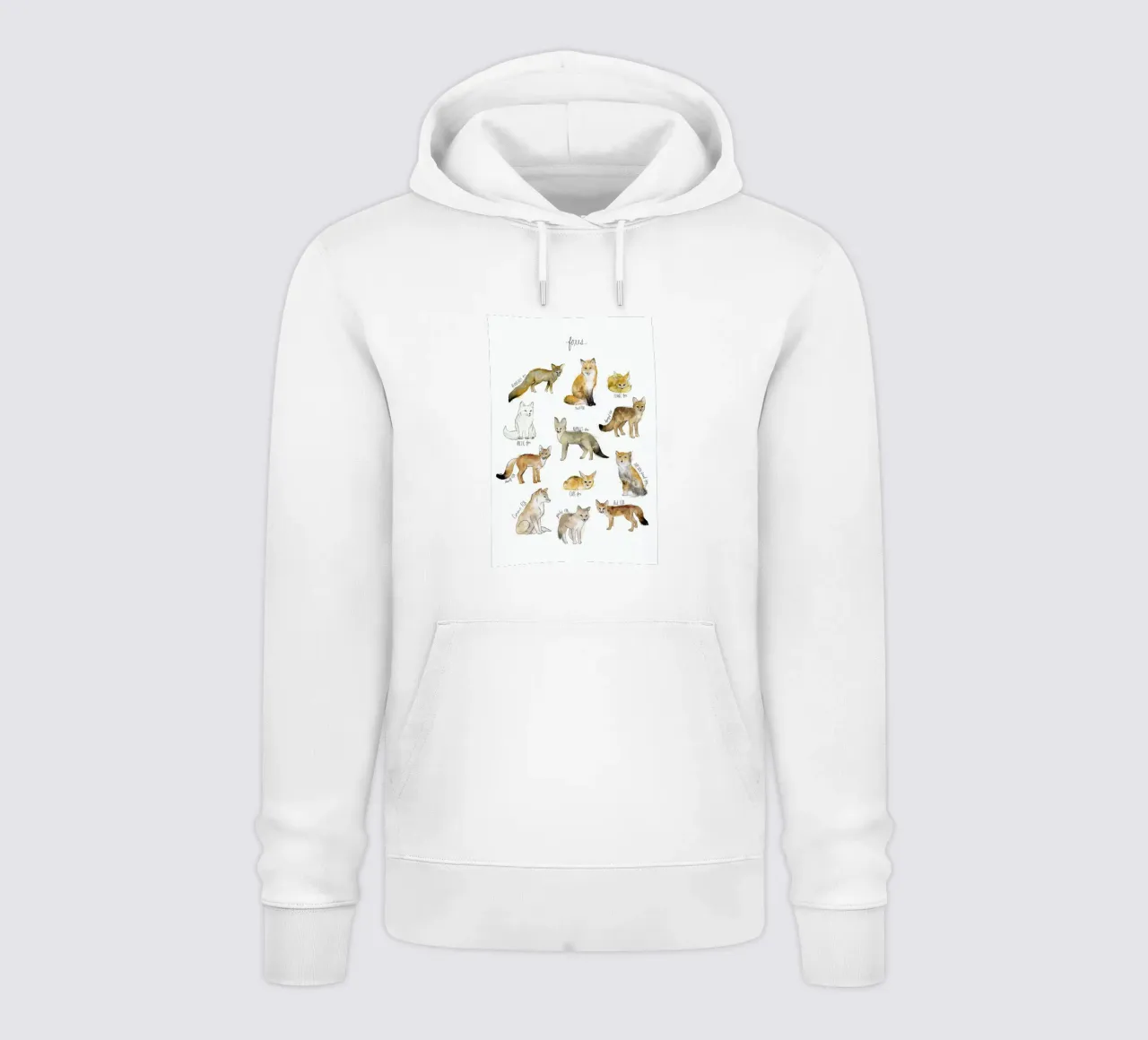 Foxes felpa con cappuccio da Amy Hamilton