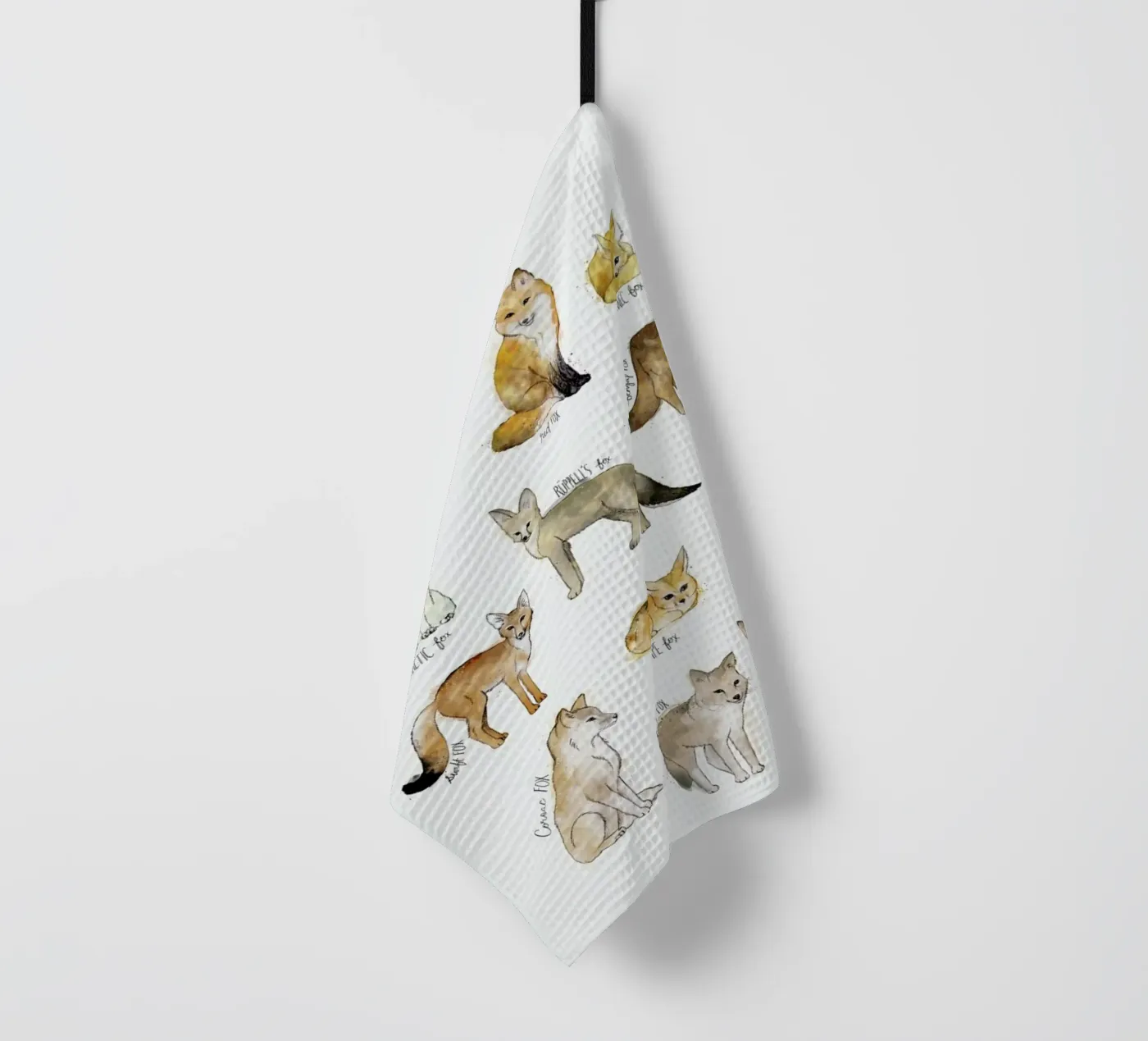 Foxes Geschirrtuch von Amy Hamilton