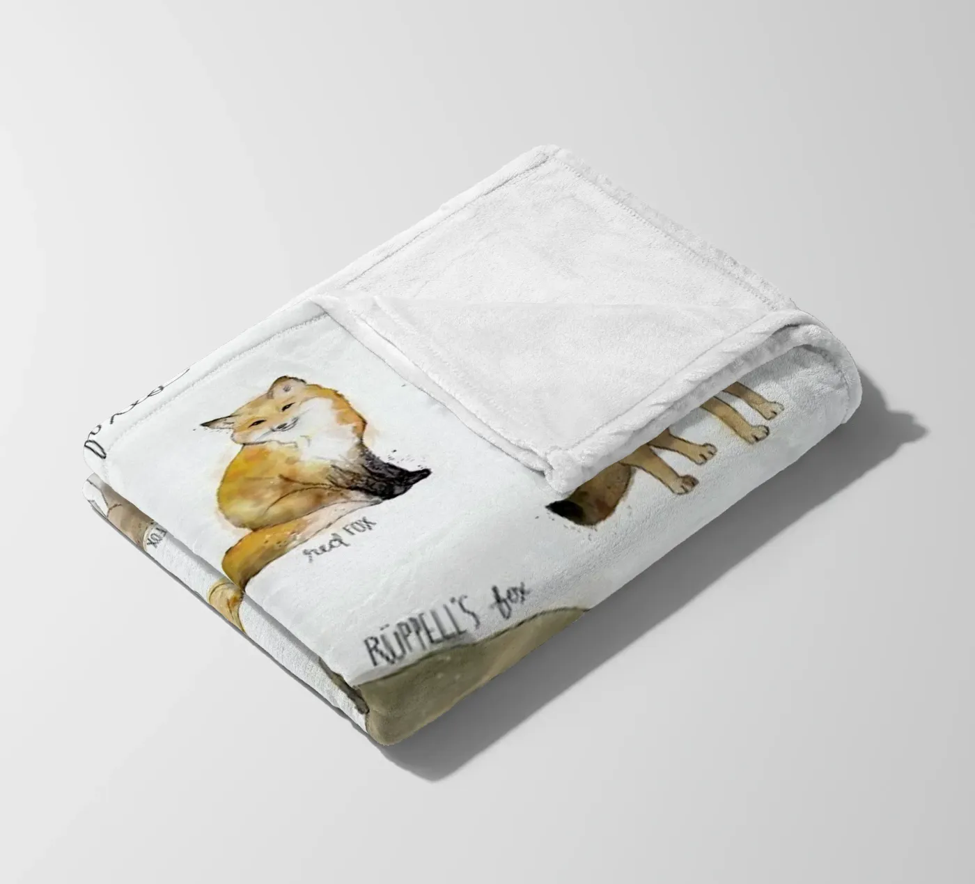 Foxes coperta in pile da Amy Hamilton