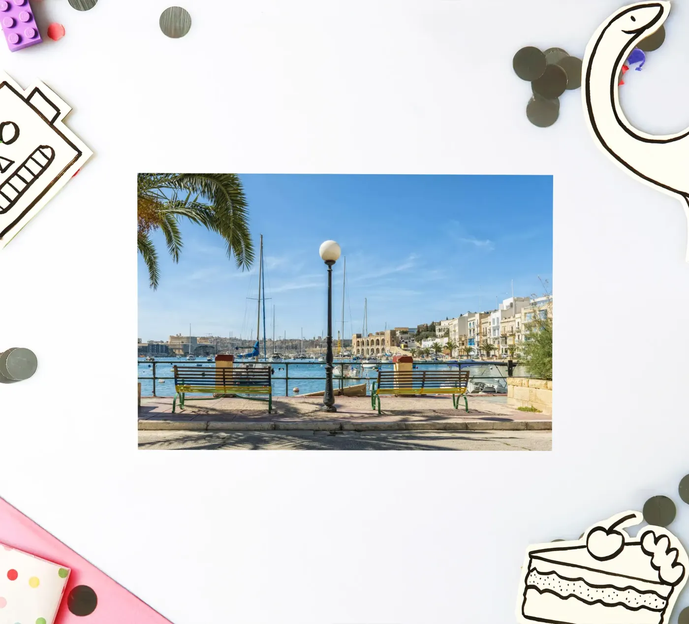 Boulevard sticker van Curious Collections by Marielle Leenders