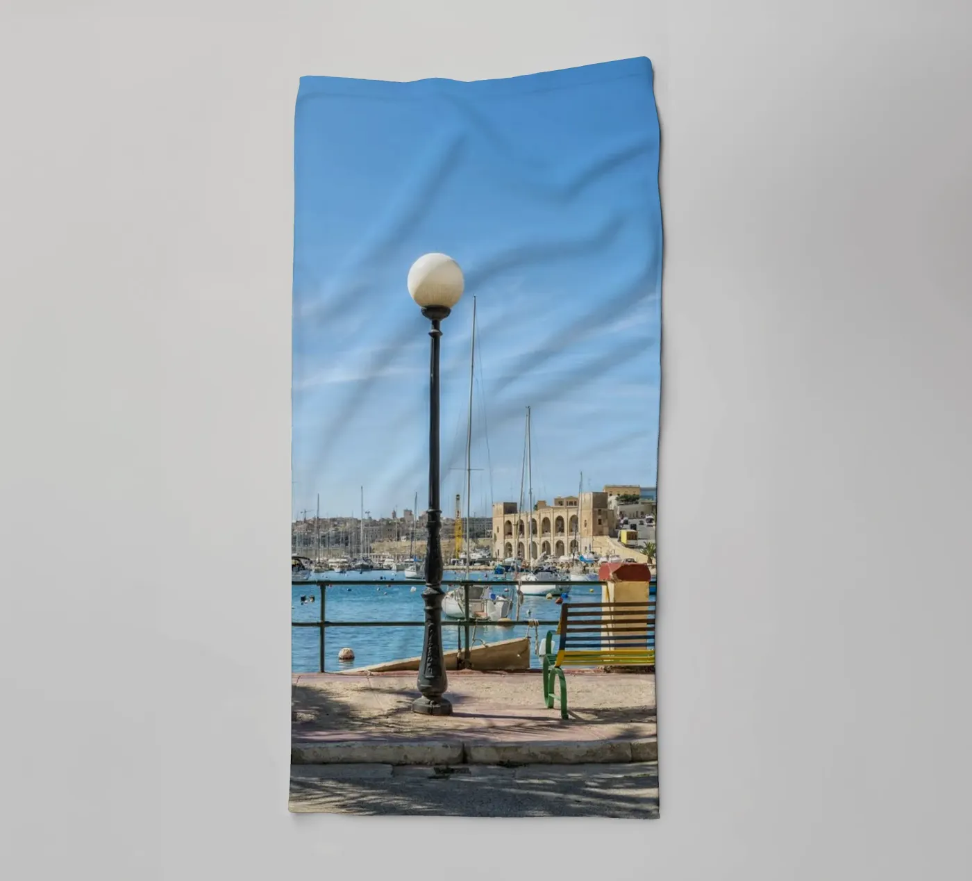 Boulevard badhanddoek van Curious Collections by Marielle Leenders
