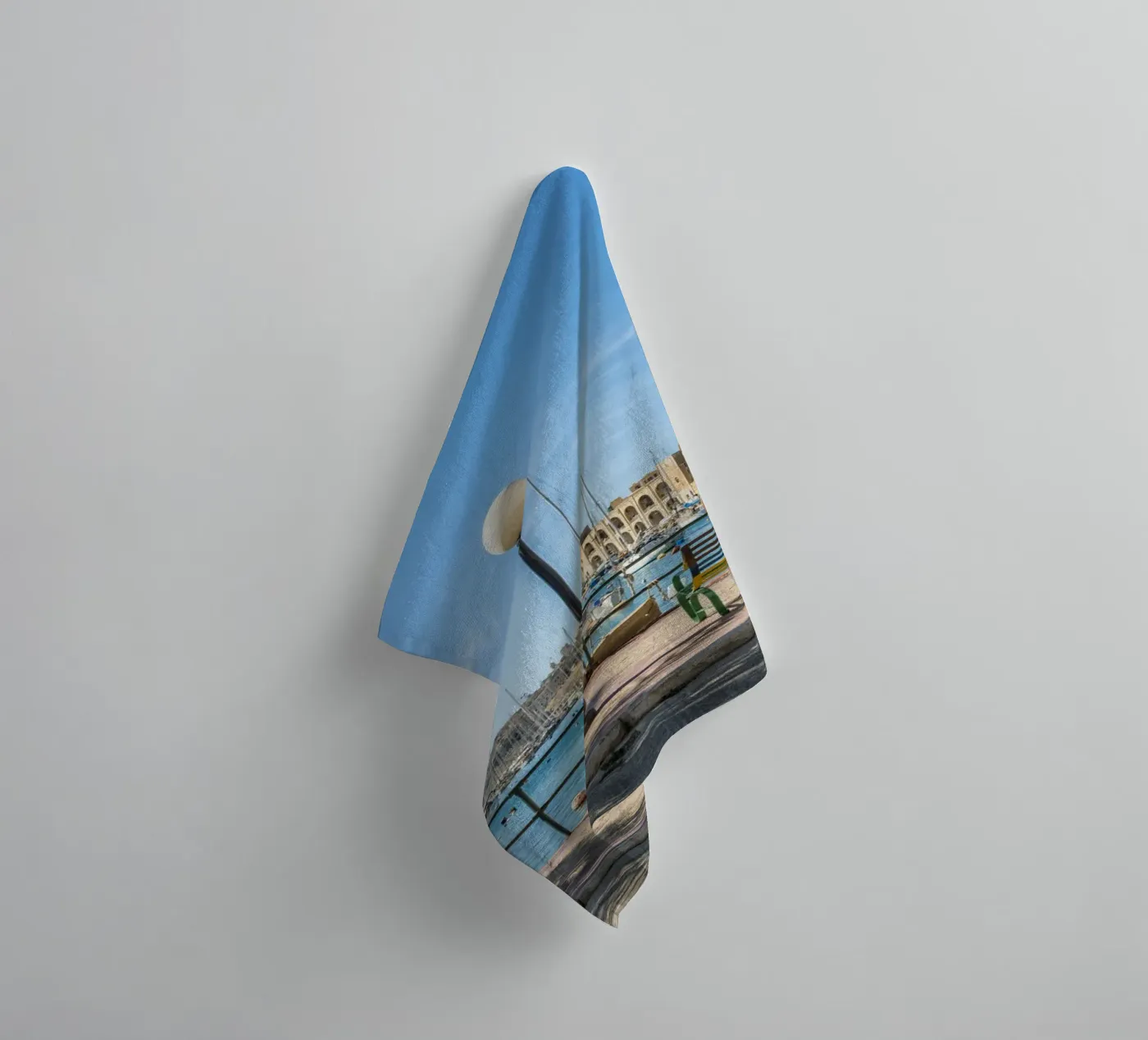 Boulevard badhanddoek van Curious Collections by Marielle Leenders