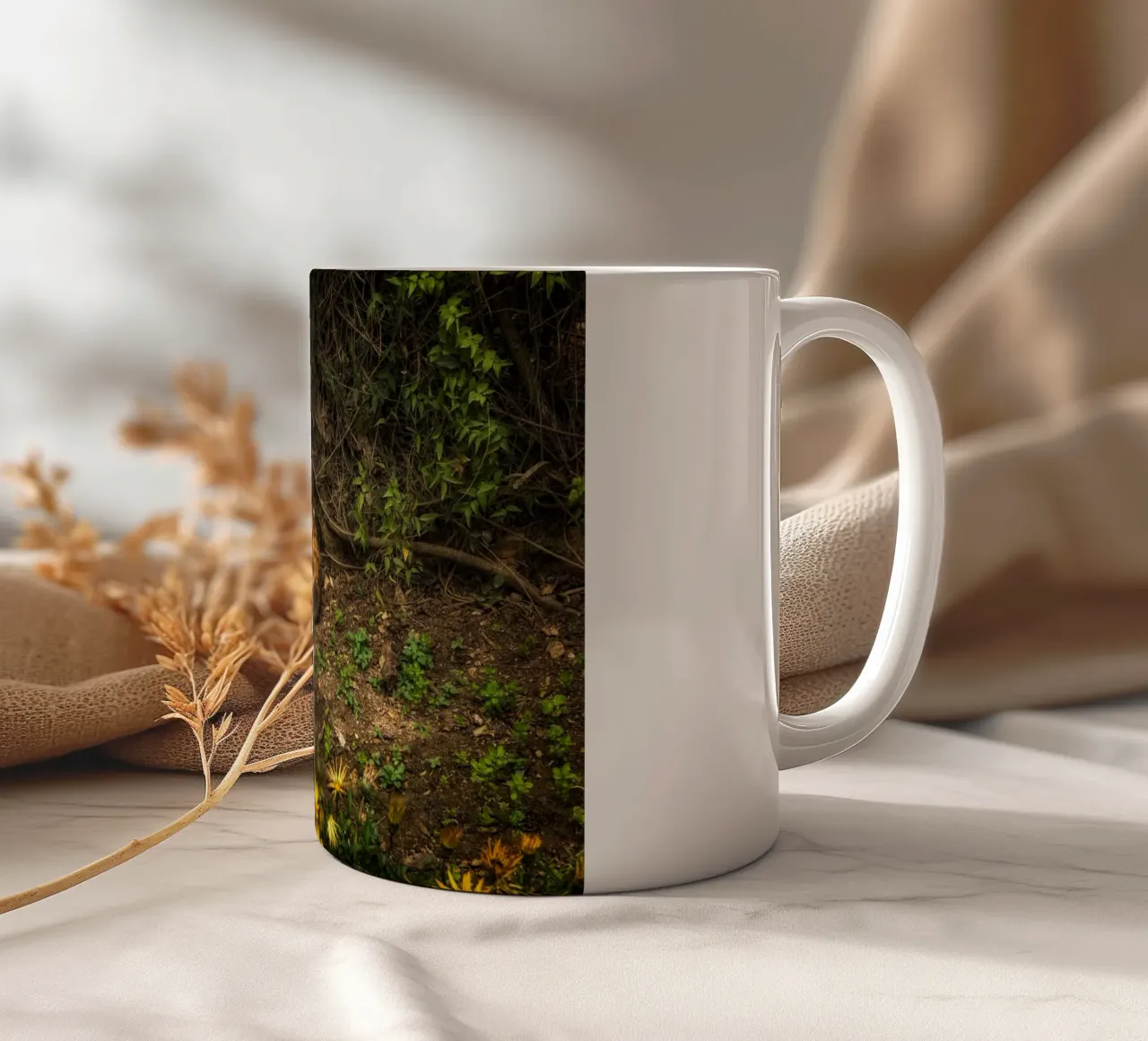 Sleeping Cat ceramic mug by Curious Collections by Marielle Leenders