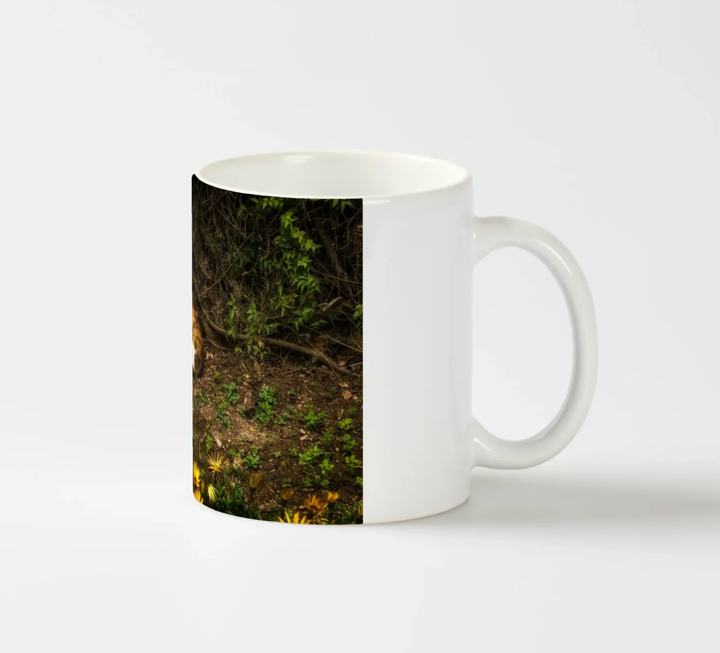 Slapende kat keramische mok van Curious Collections by Marielle Leenders