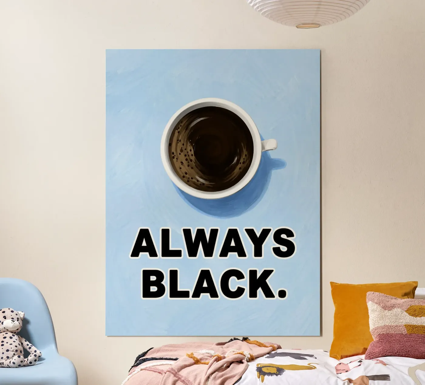 sempre caffè nero poster da Elfath