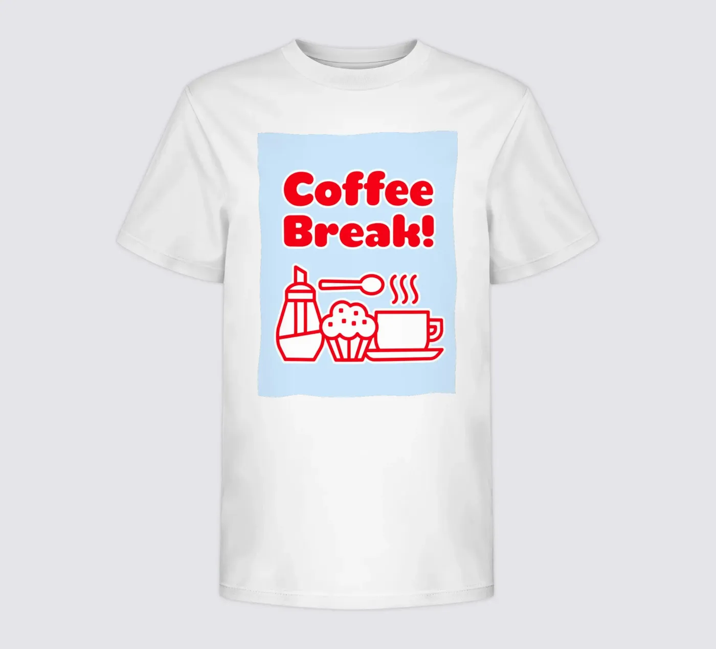 Kaffeepause Kinder T-Shirt von Elfath