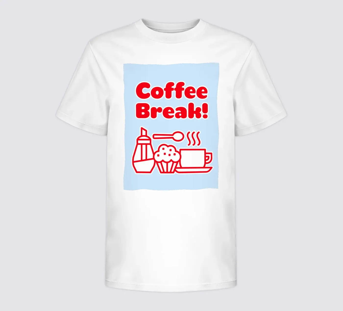 Kaffeepause Kinder T-Shirt von Elfath