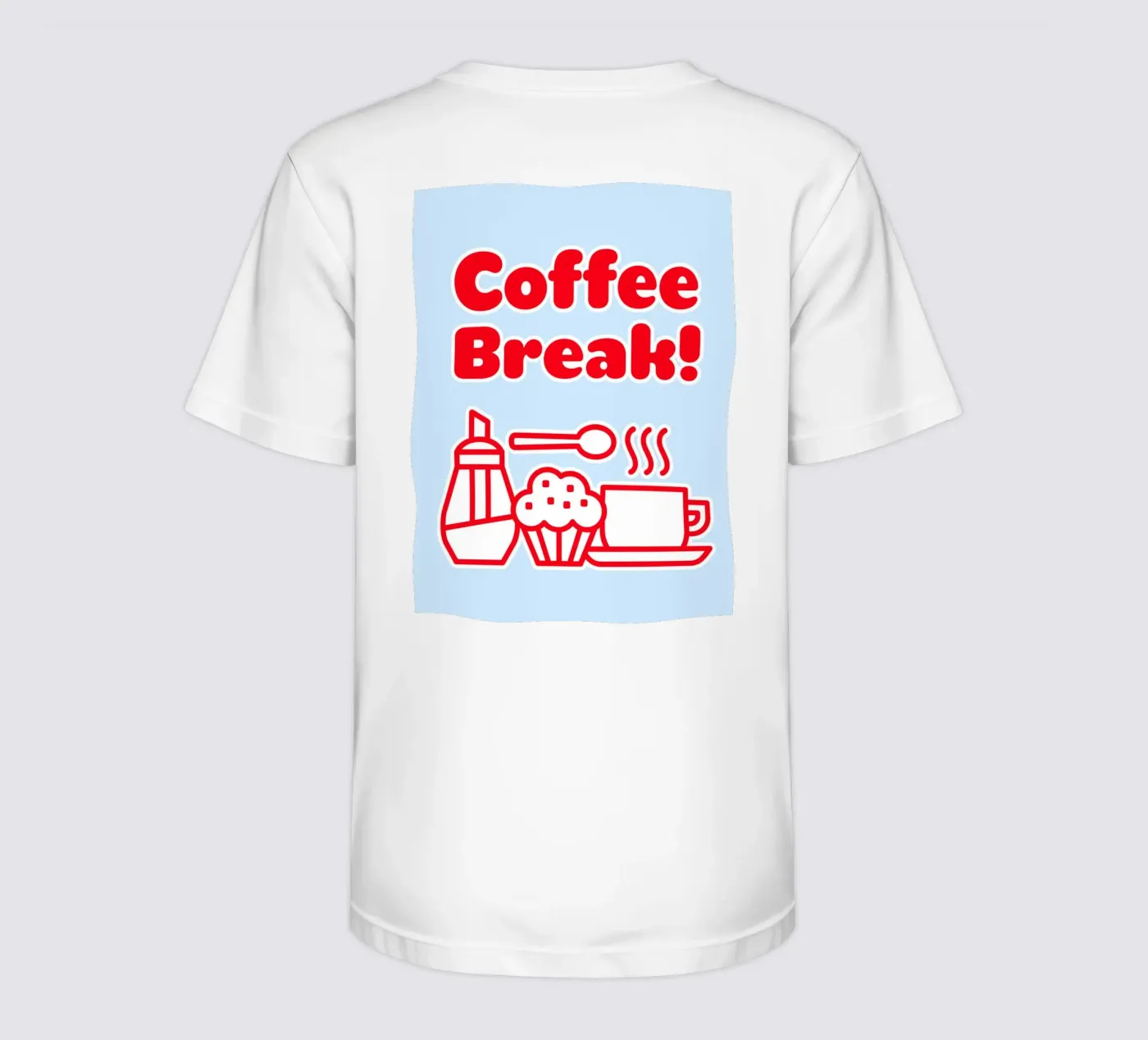 Kaffeepause Kinder T-Shirt von Elfath