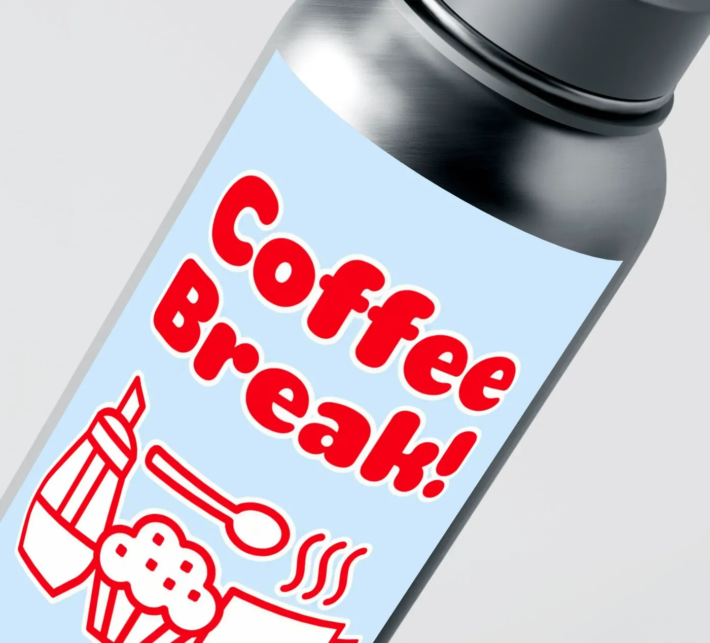 Kaffeepause Sticker von Elfath