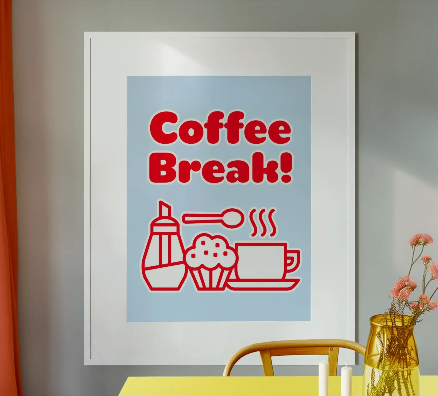 coffee break poster by Elfath