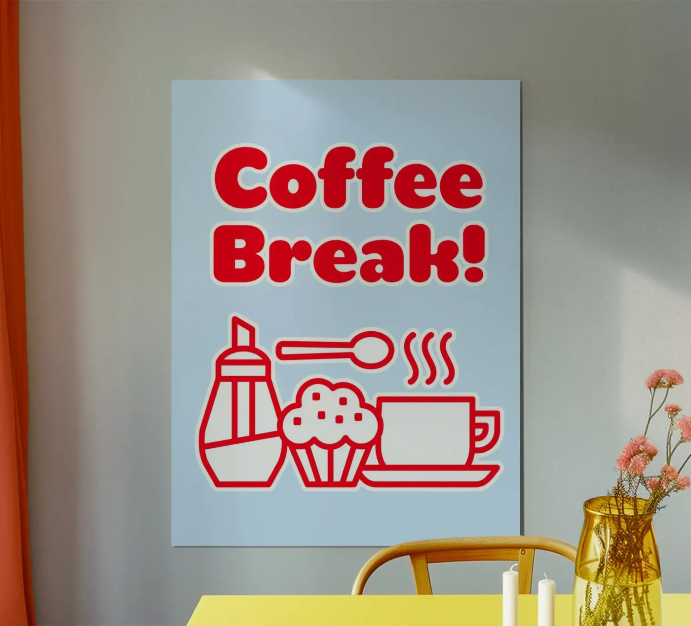 coffee break poster by Elfath
