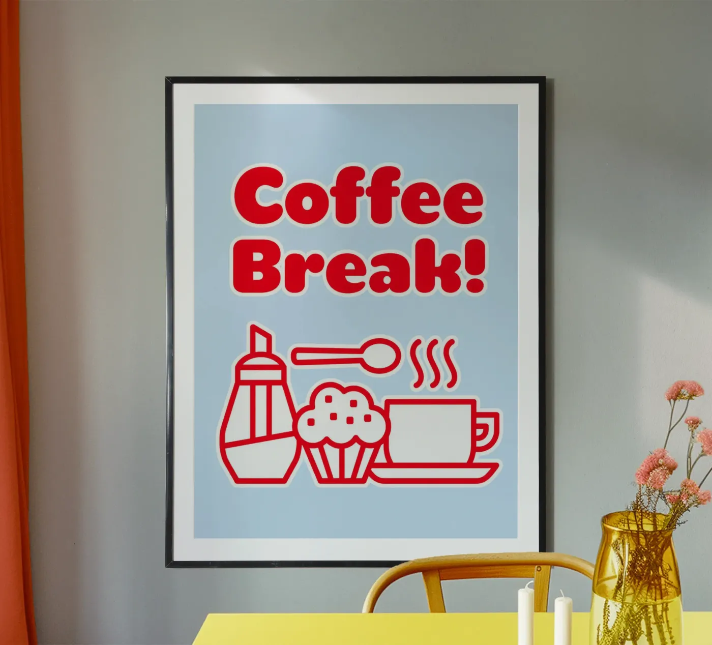 coffee break poster by Elfath
