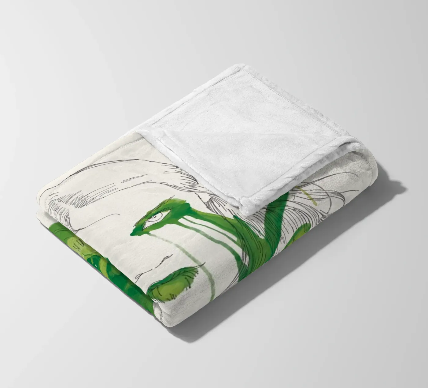 Artemis fleece blanket by Manuel Rebollo