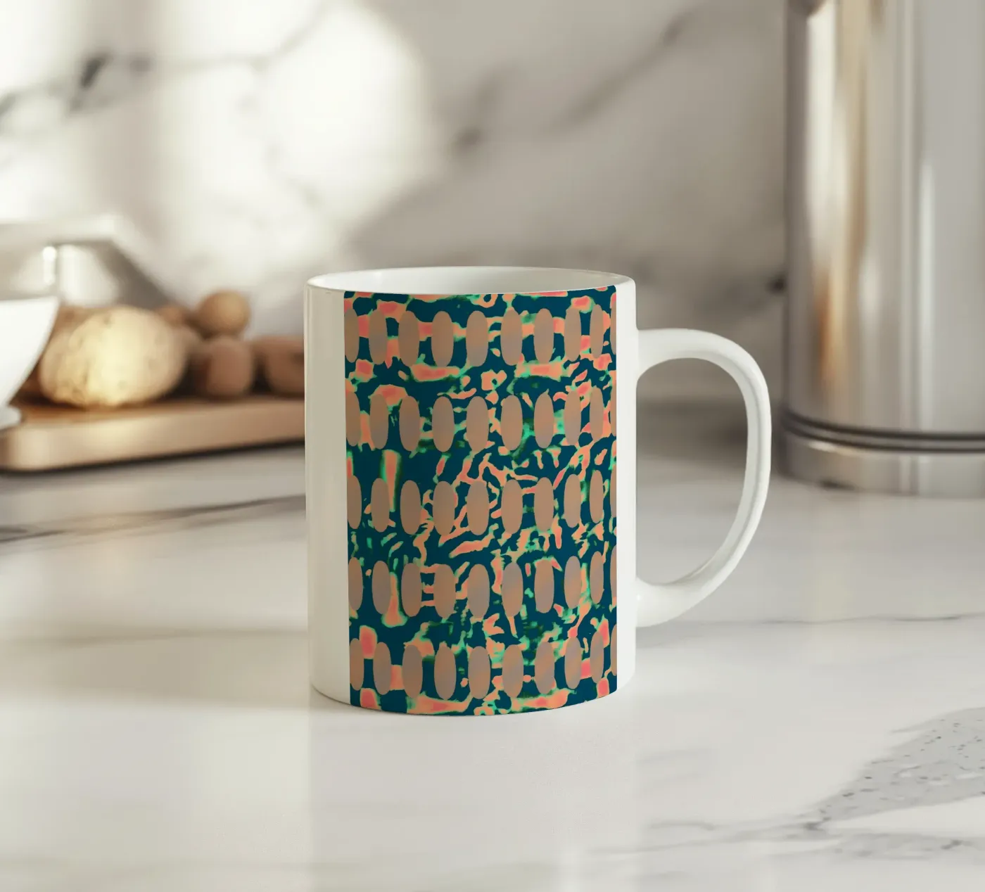 Order, Inturrupted ceramic mug by 83oranges