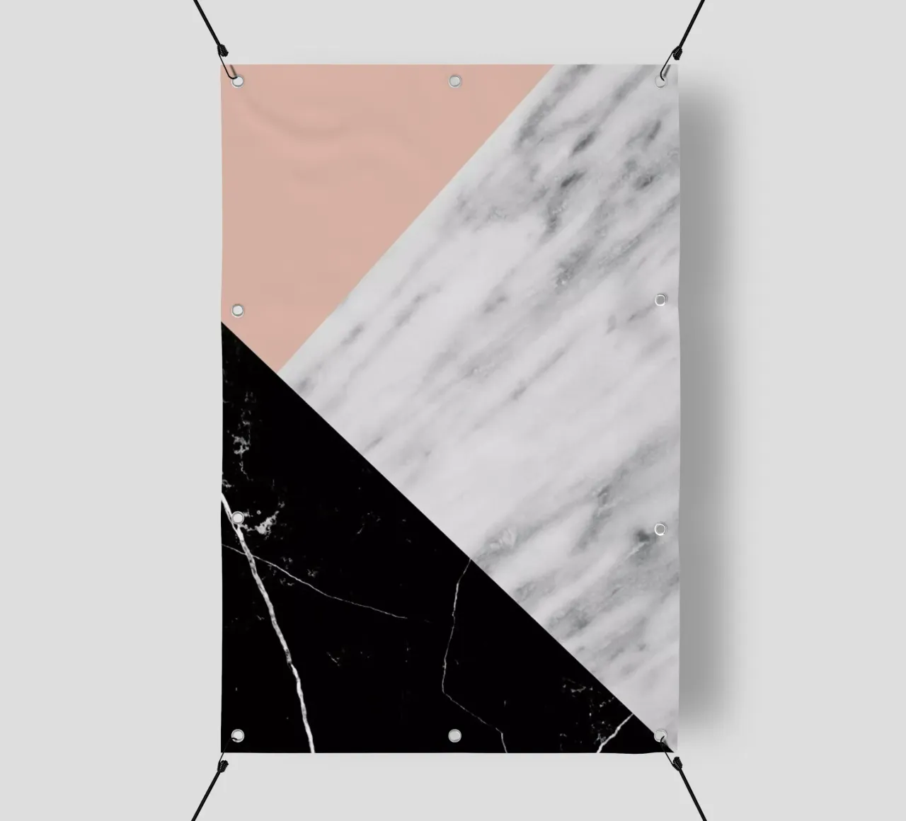 Marble Collage telo in pvc da cafelab