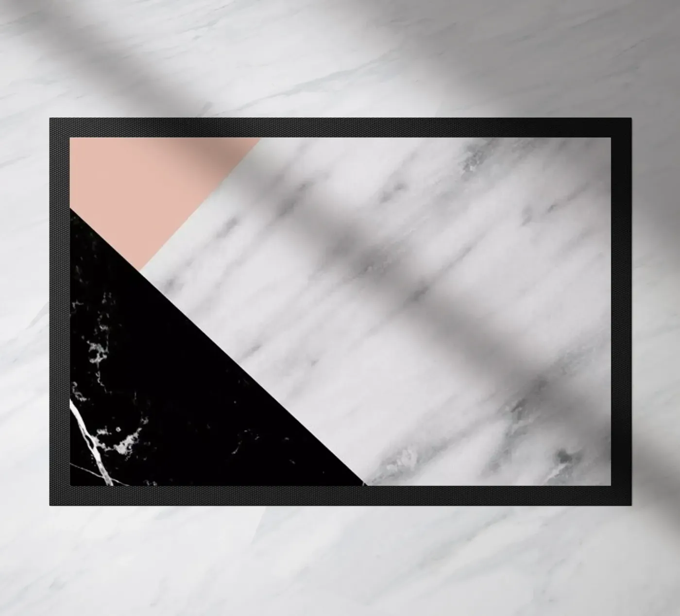 Marble Collage deurmat van cafelab