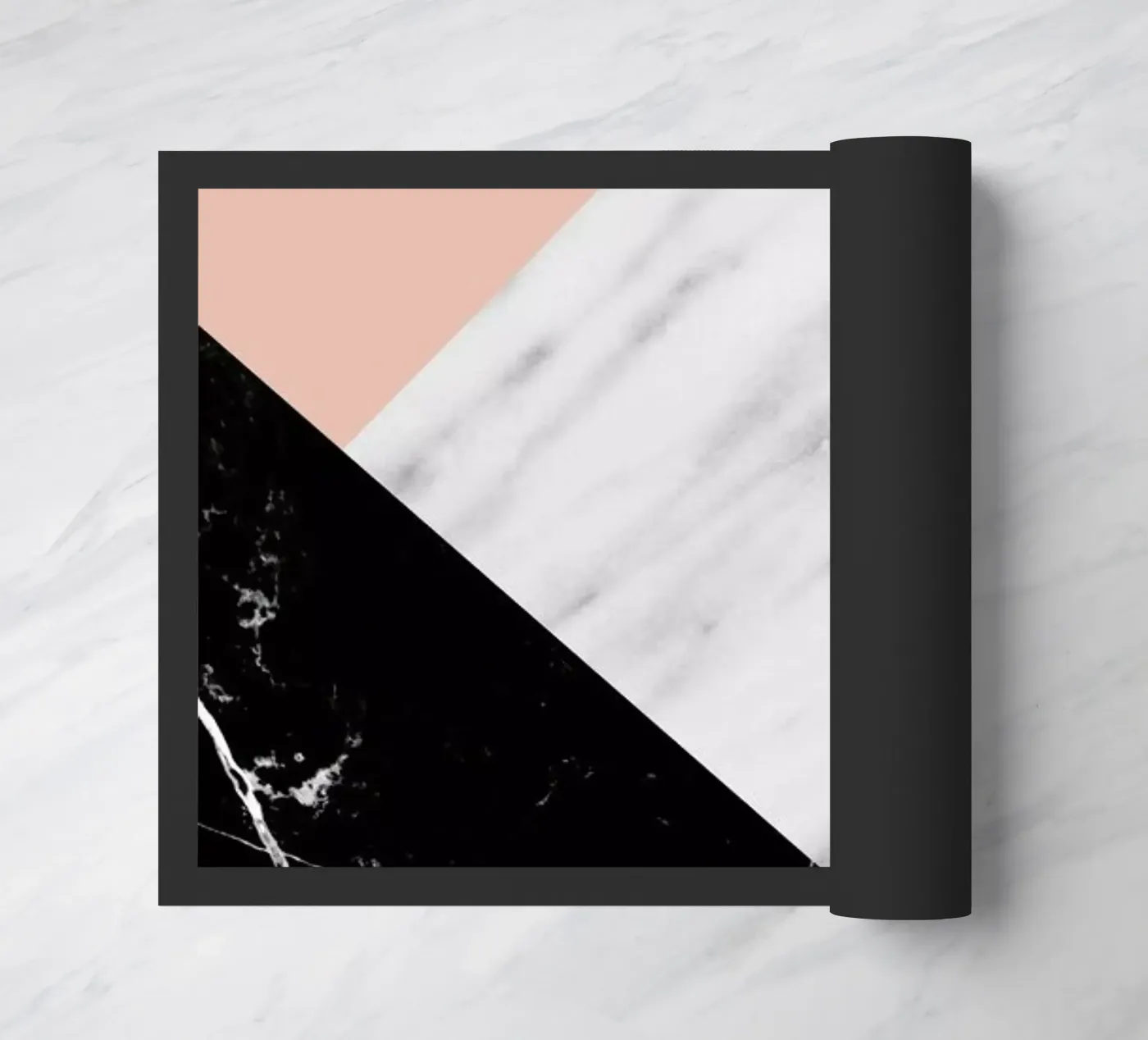 Marble Collage deurmat van cafelab