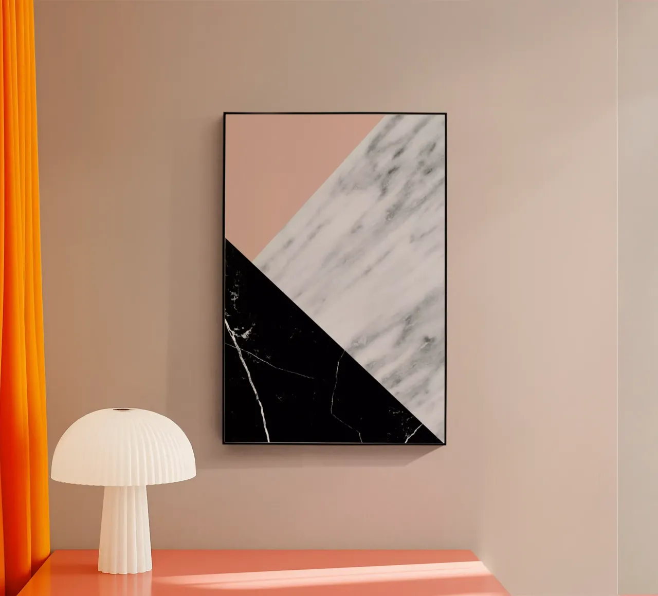 Marble Collage plexiglass da cafelab