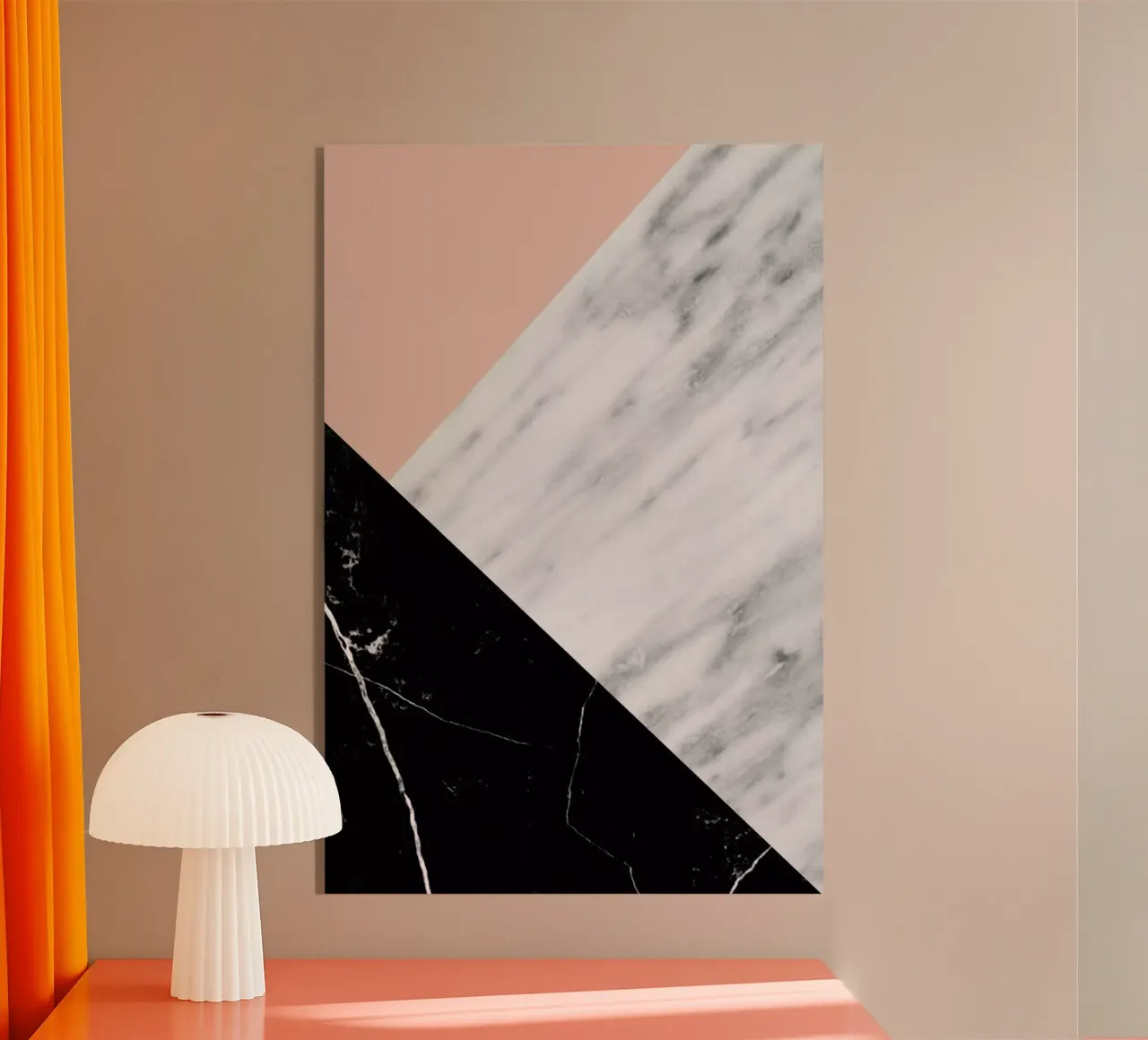 Marble Collage plexiglass da cafelab