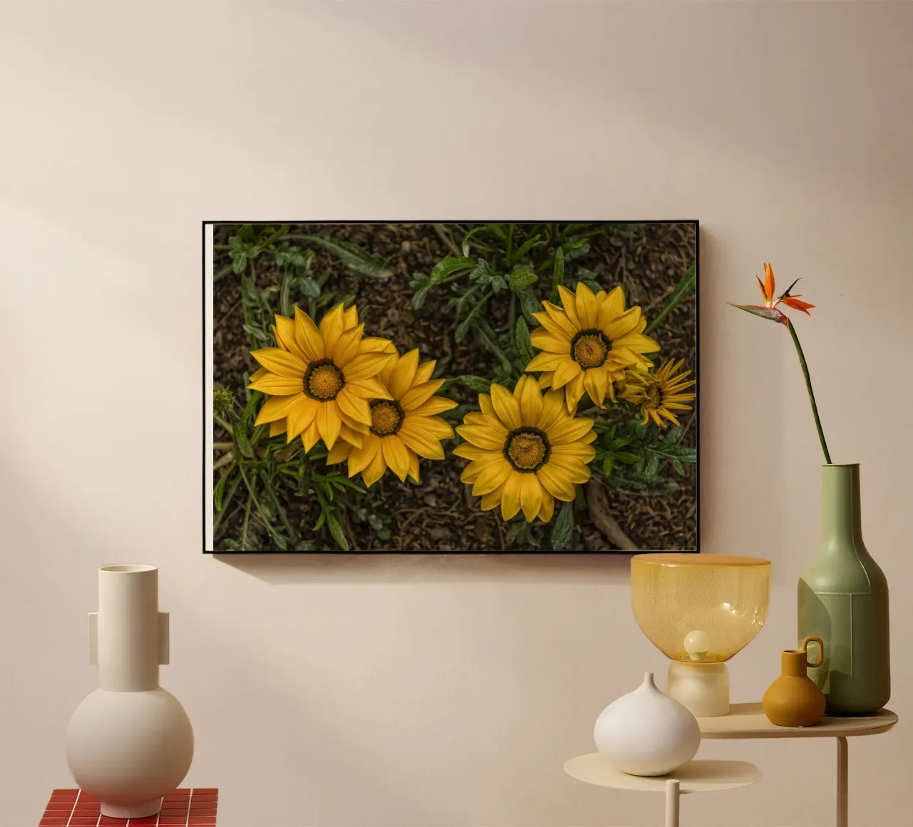 Fiori d'oro plexiglass da Curious Collections by Marielle Leenders