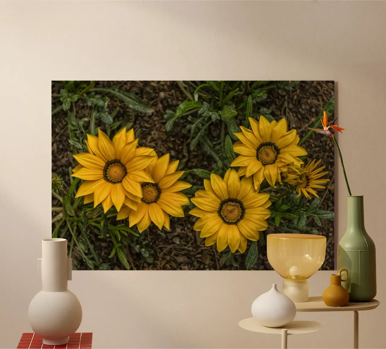 Fiori d'oro plexiglass da Curious Collections by Marielle Leenders