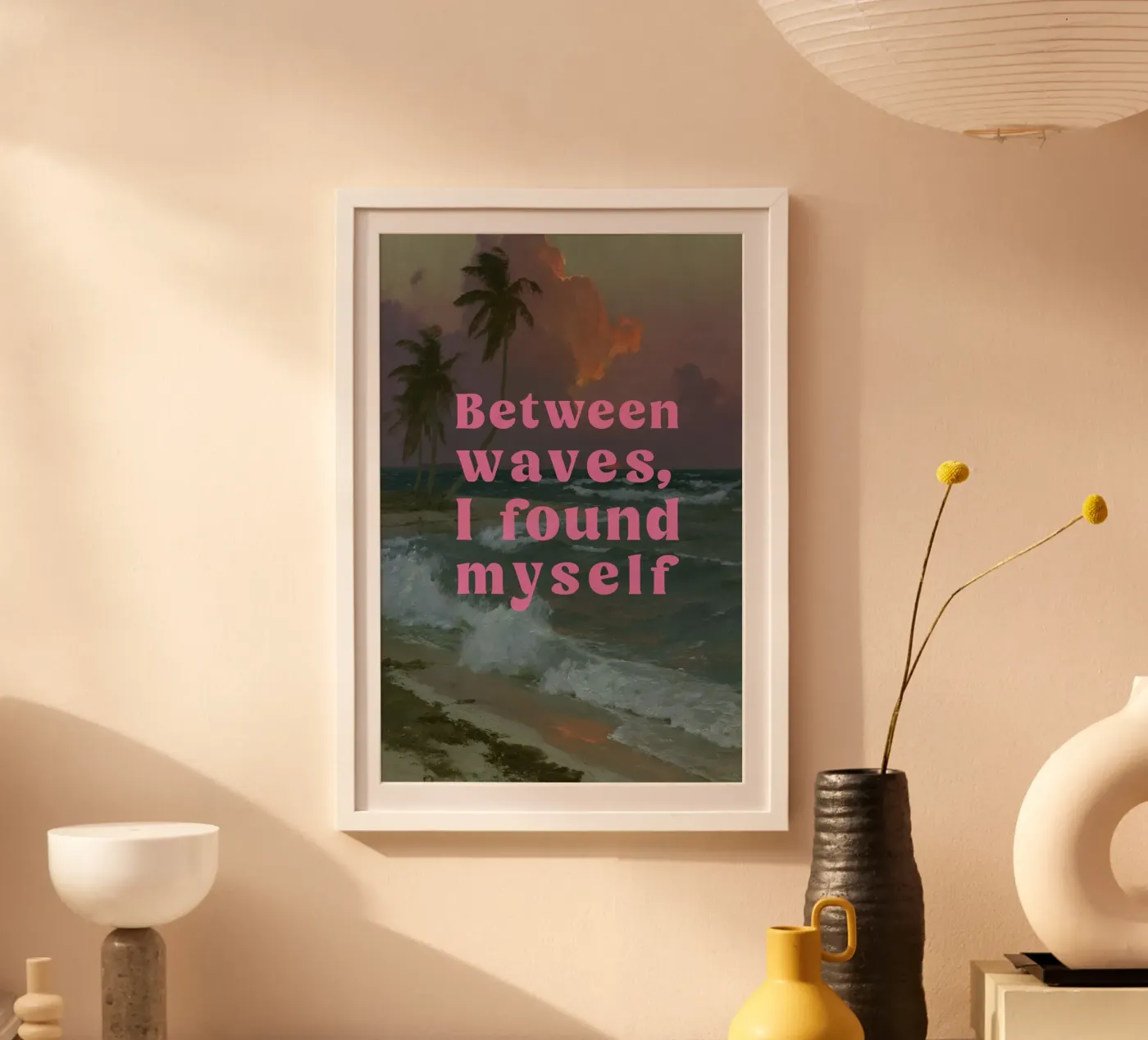 Between Waves I Found Myself poster da treechild