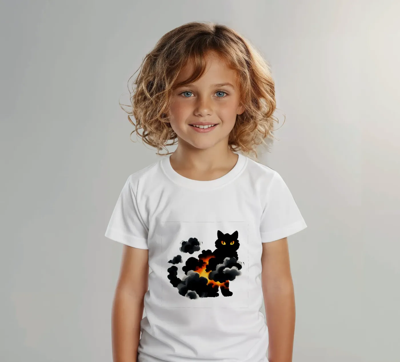 Gatto t-shirt bambini da ARTOMATIC