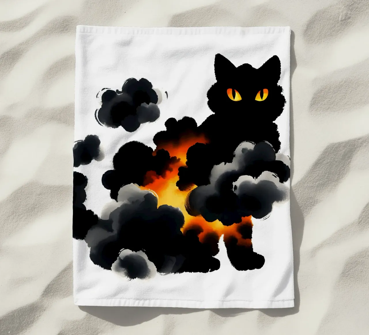 Gatto telo mare da ARTOMATIC