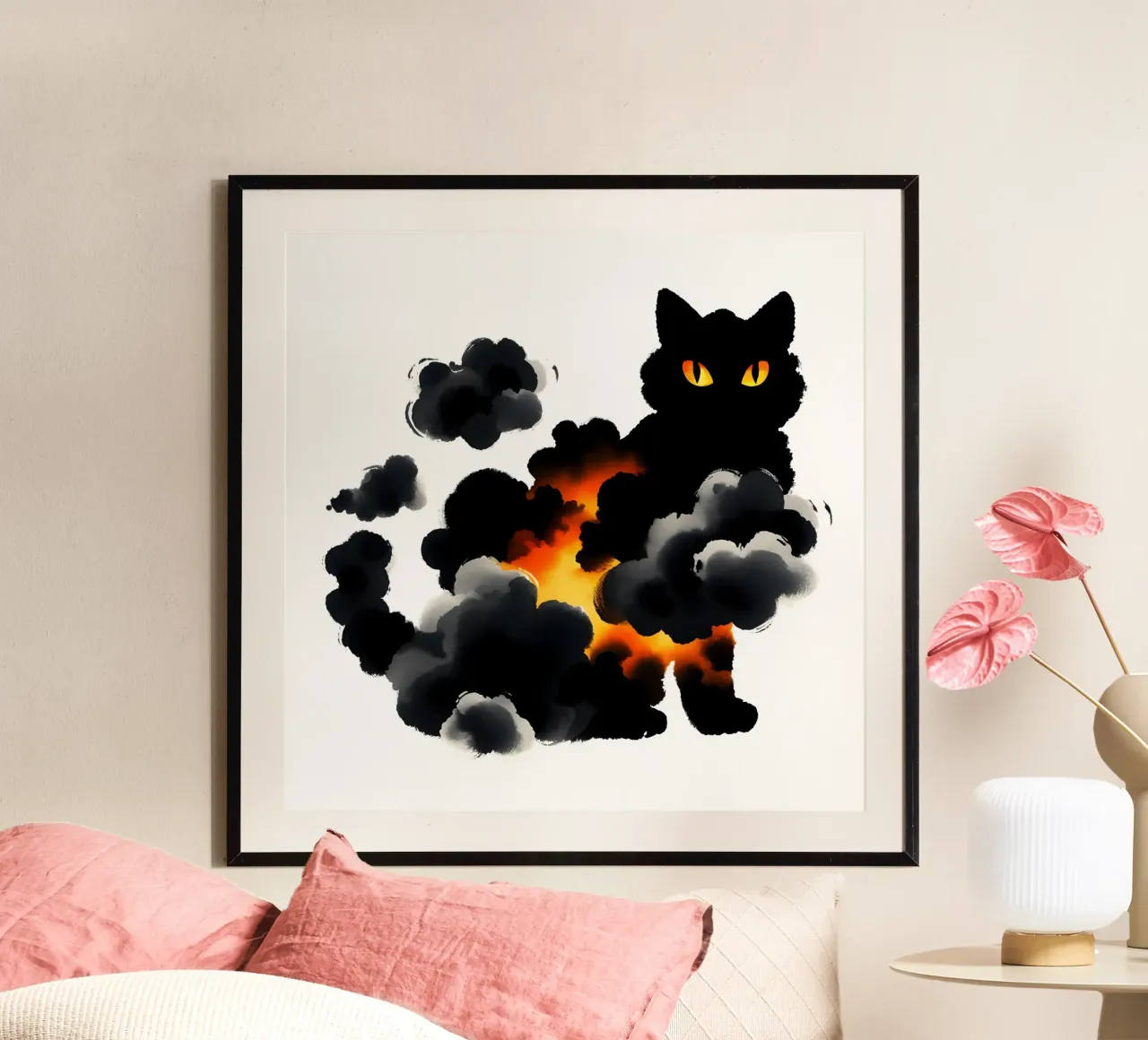 Gatto poster da ARTOMATIC
