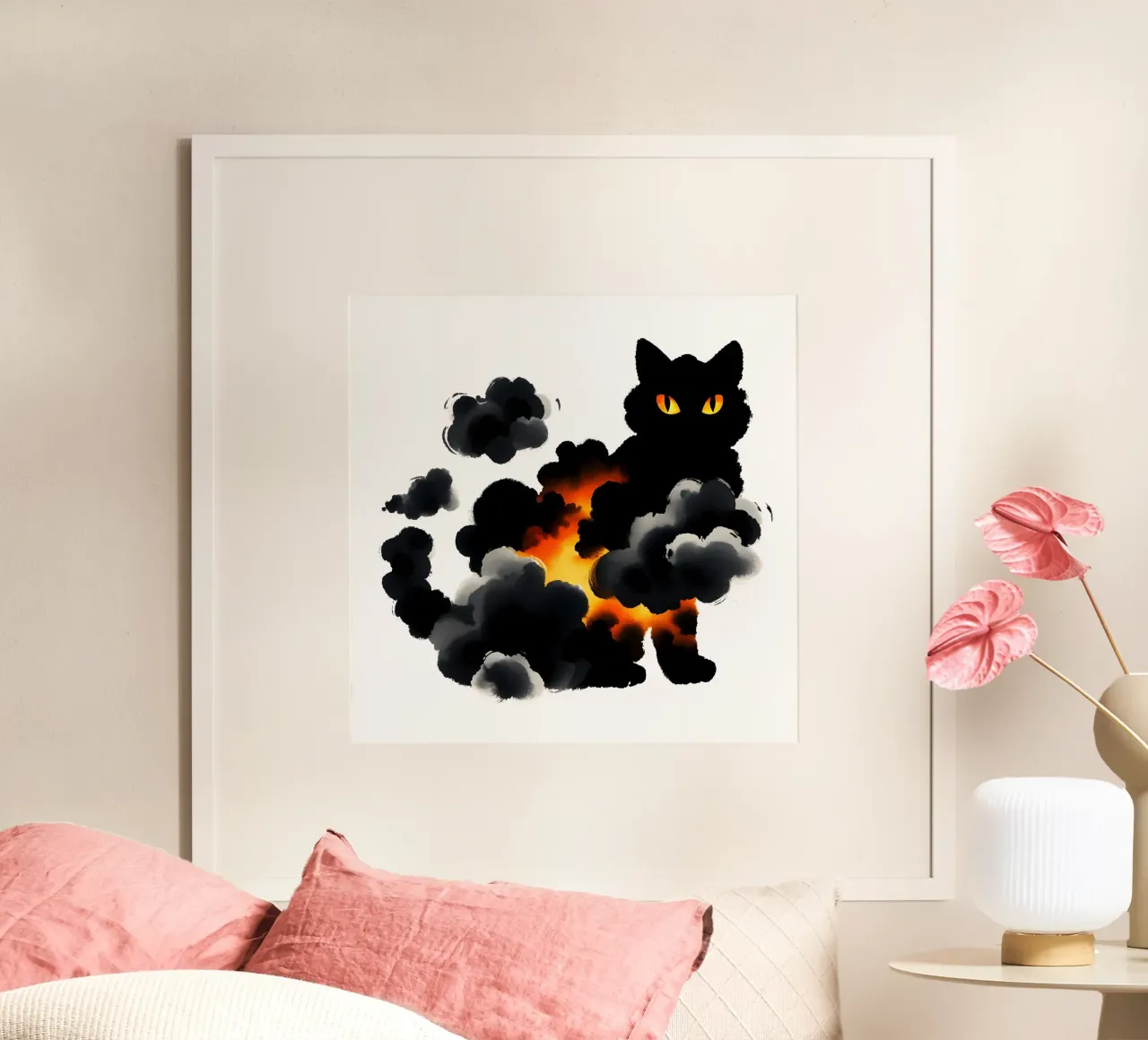 Gatto poster da ARTOMATIC