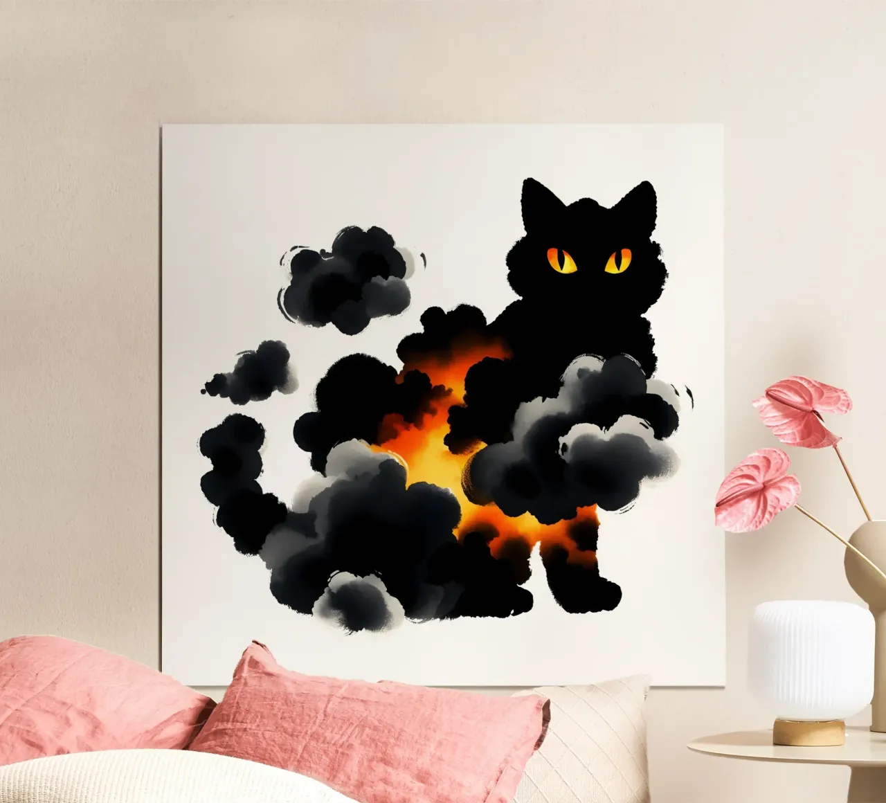 Gatto carta hahnemühle da ARTOMATIC