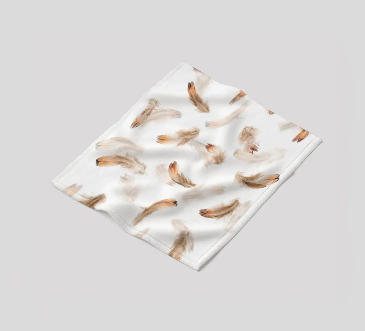 Delicate piume rosa coperta in pile da Curious Collections by Marielle Leenders