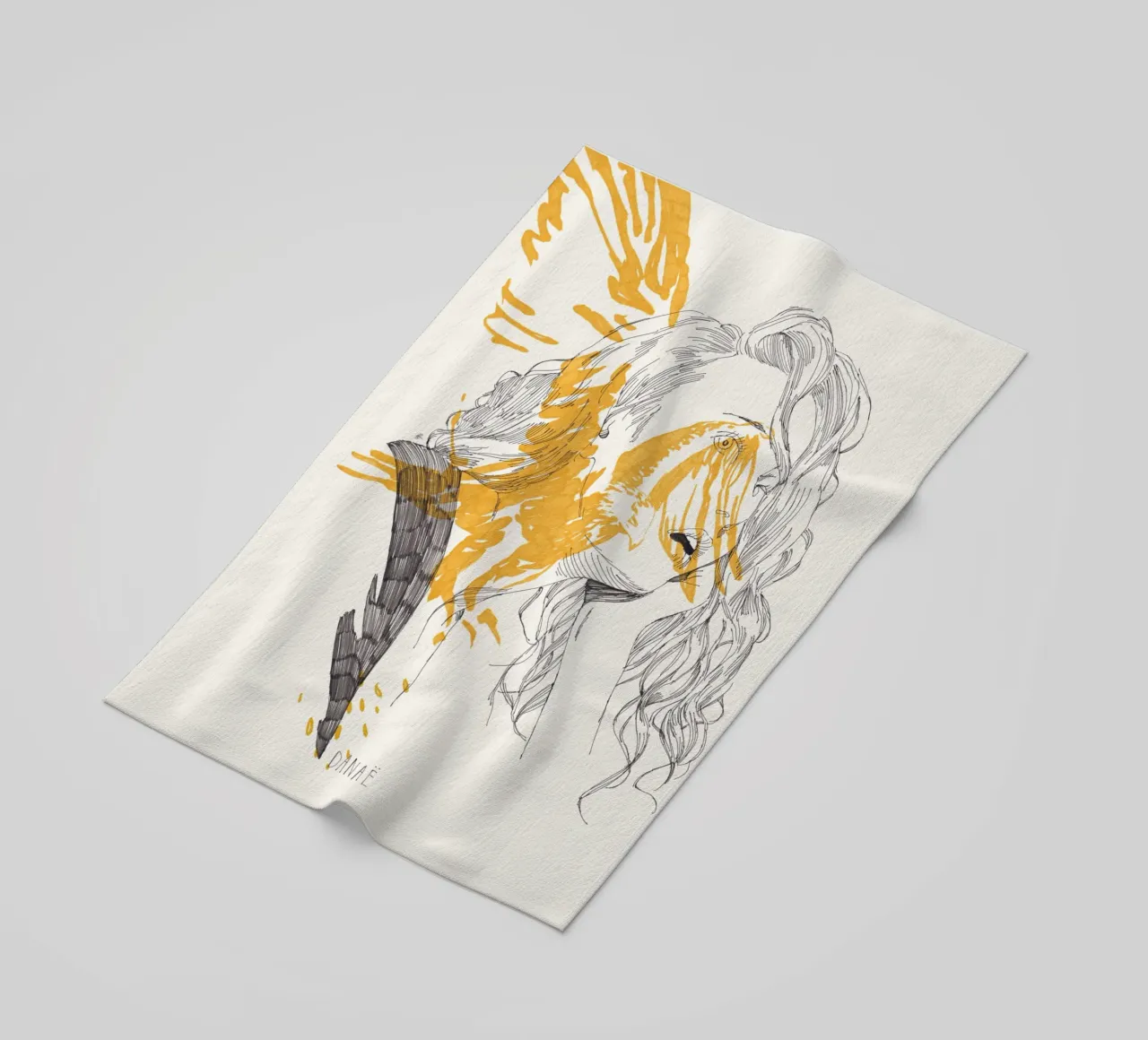 Danaë telo mare da Manuel Rebollo