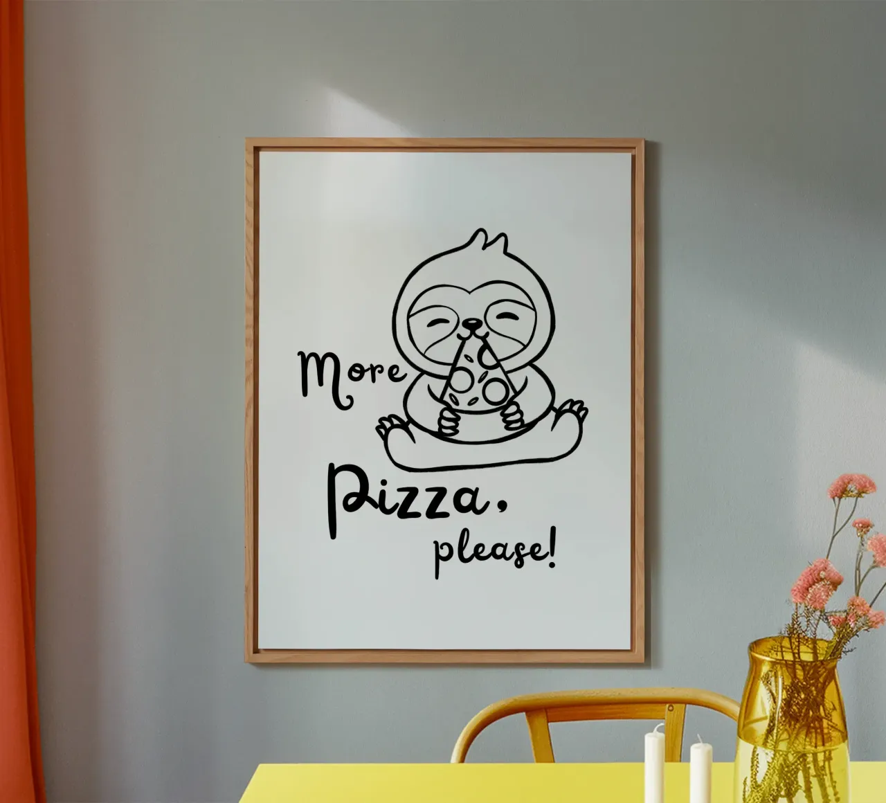More Pizza, please! alluminio dibond da ArtDesign by KBK