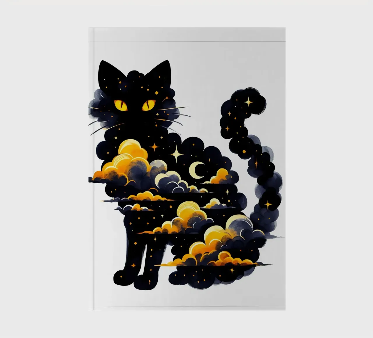 Cloudy Cat notebook by ARTOMATIC