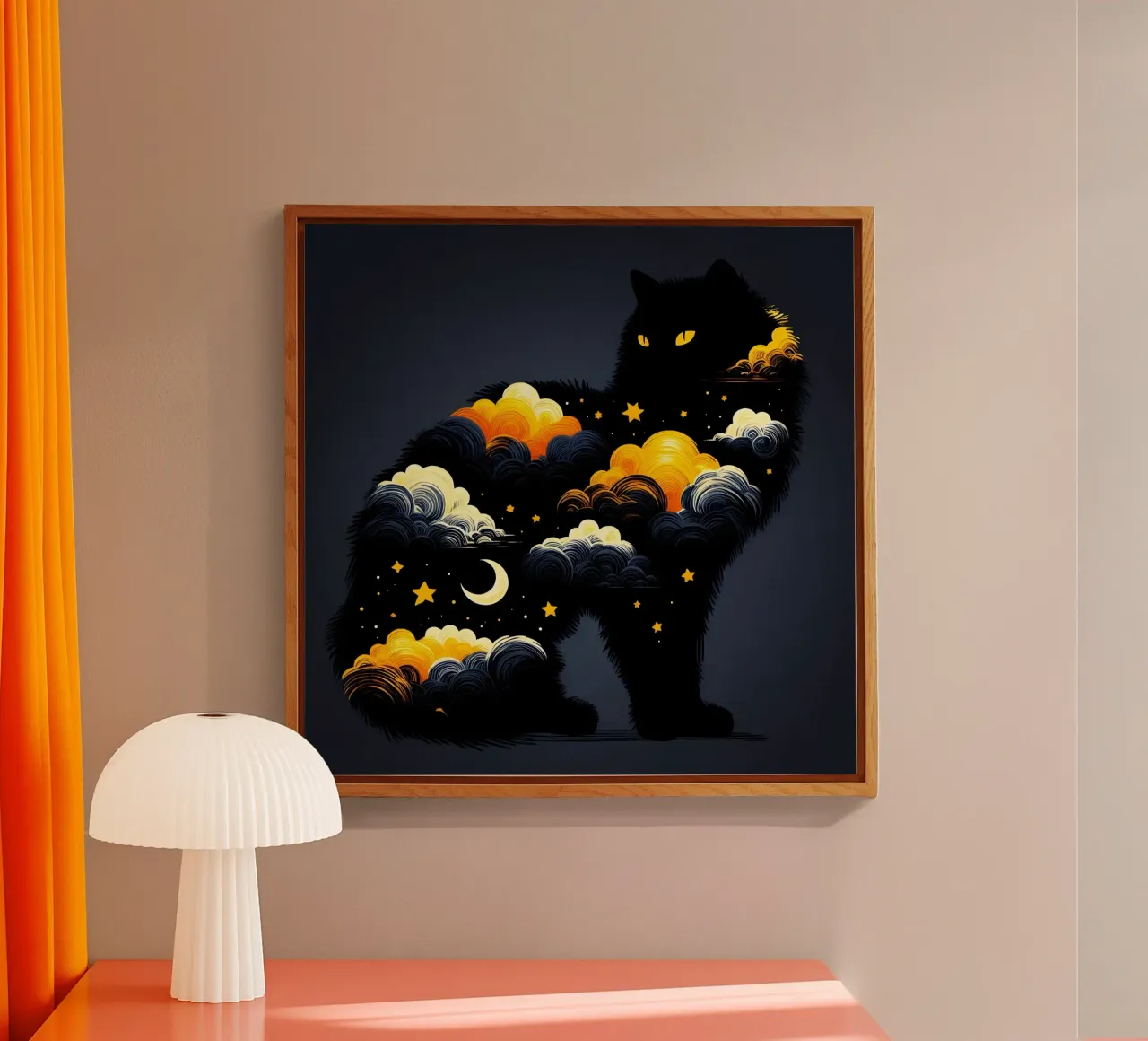 Gatto mistico plexiglass da ARTOMATIC