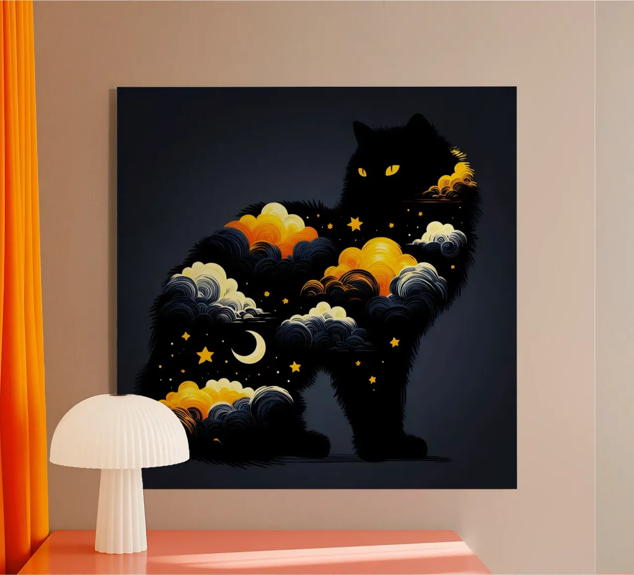 Gatto mistico plexiglass da ARTOMATIC