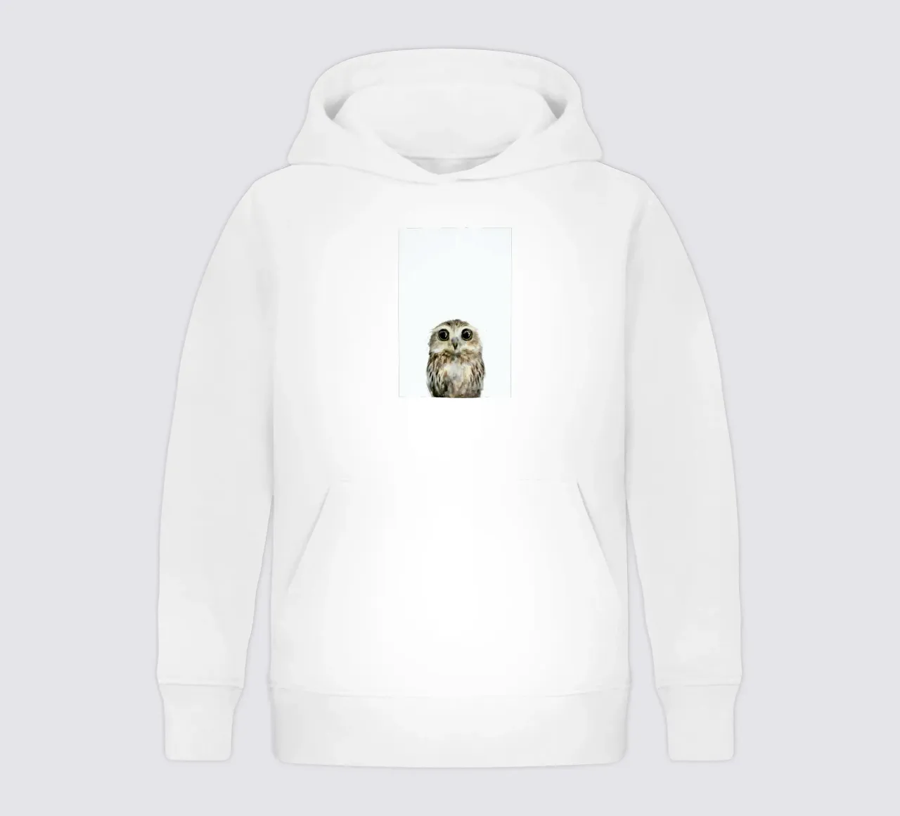 Little Owl kids hoodie by Amy Hamilton