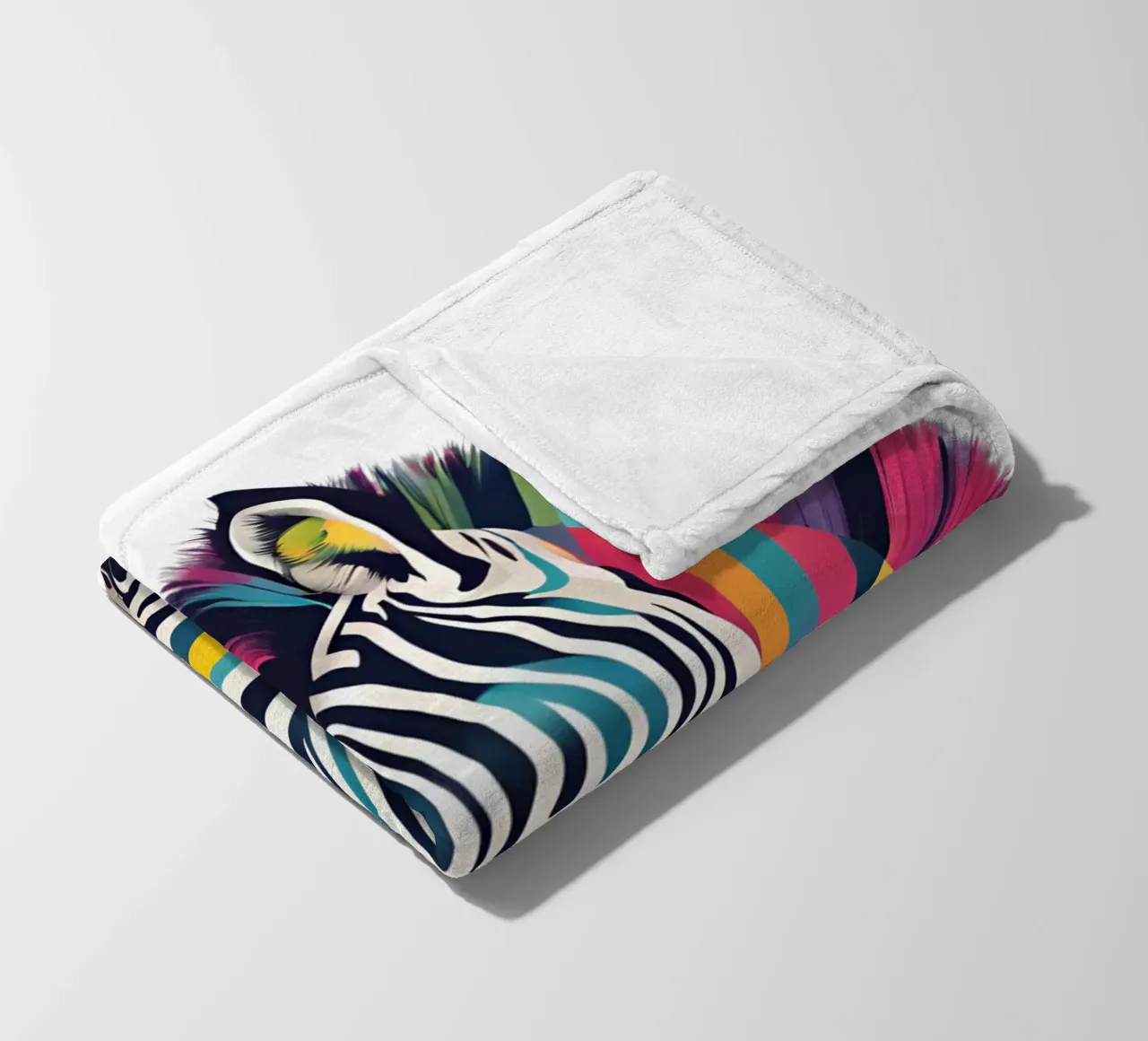 "Wild Elegance" fleece blanket by DesignArt